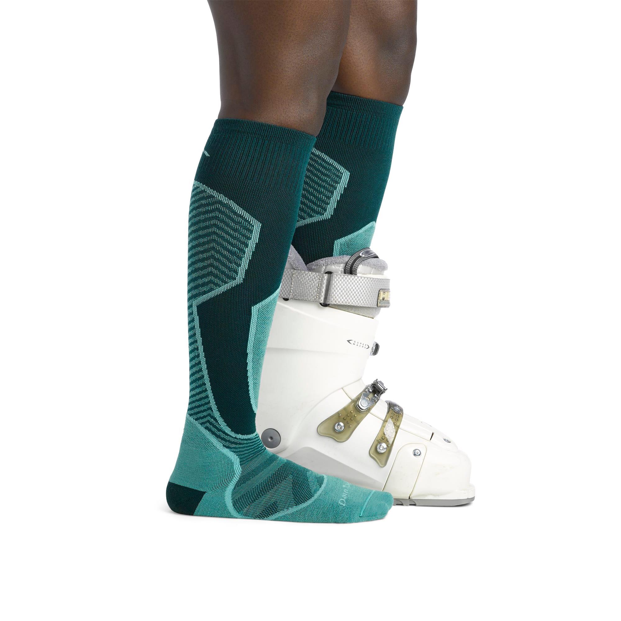 Darn Tough - Damen Kniehohe Merino Ski und Snowboard Socken 3/6