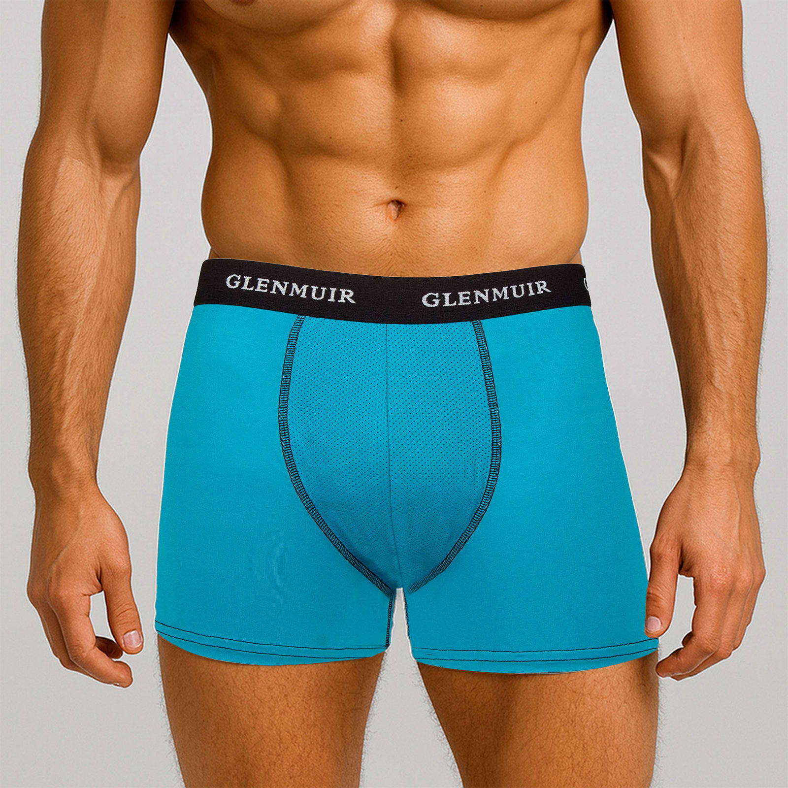 Glenmuir - 3er Pack Herren Performance Boxershorts Atmungsaktiv Sport Fit 5/5