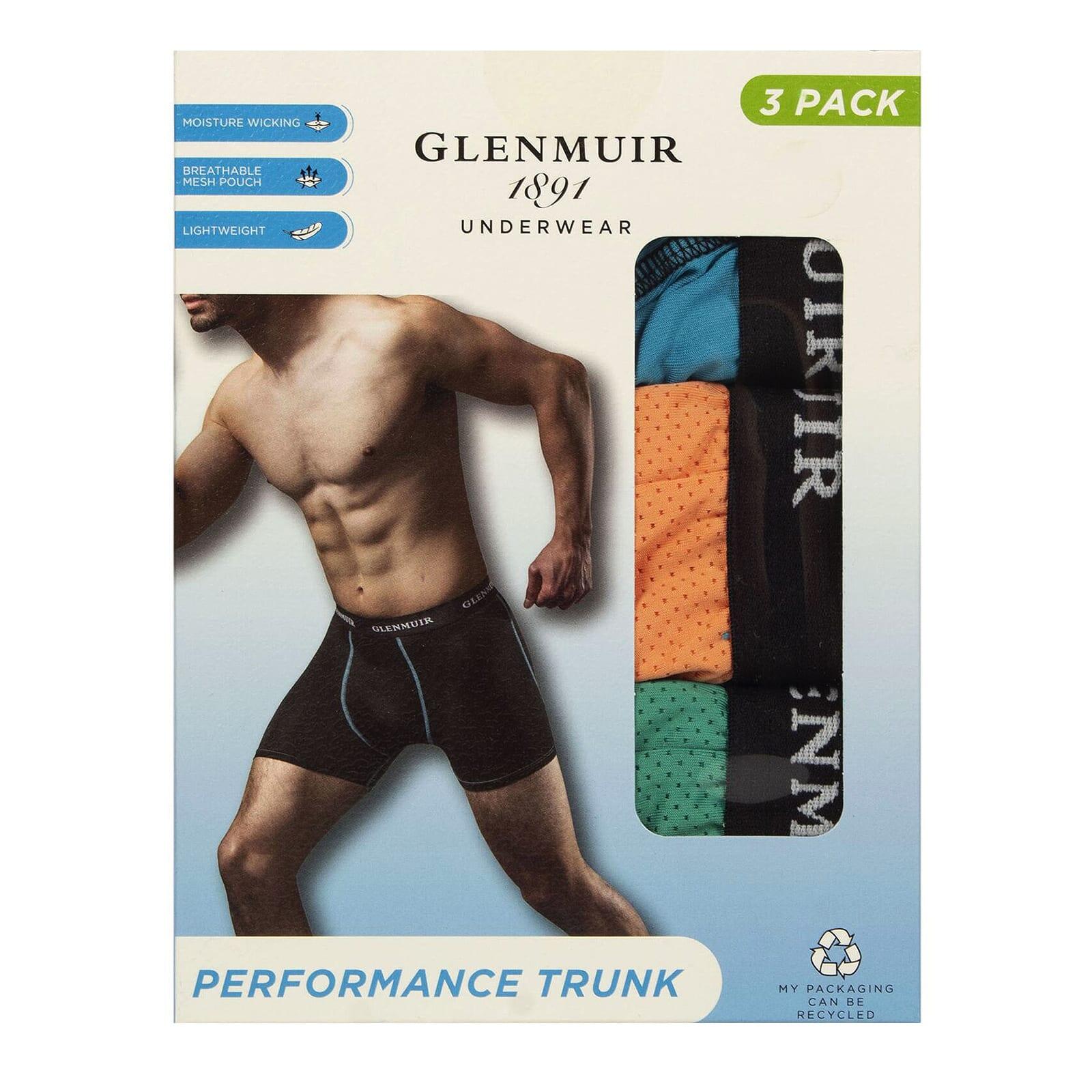 Glenmuir - 3er Pack Herren Performance Boxershorts Atmungsaktiv Sport Fit 2/5