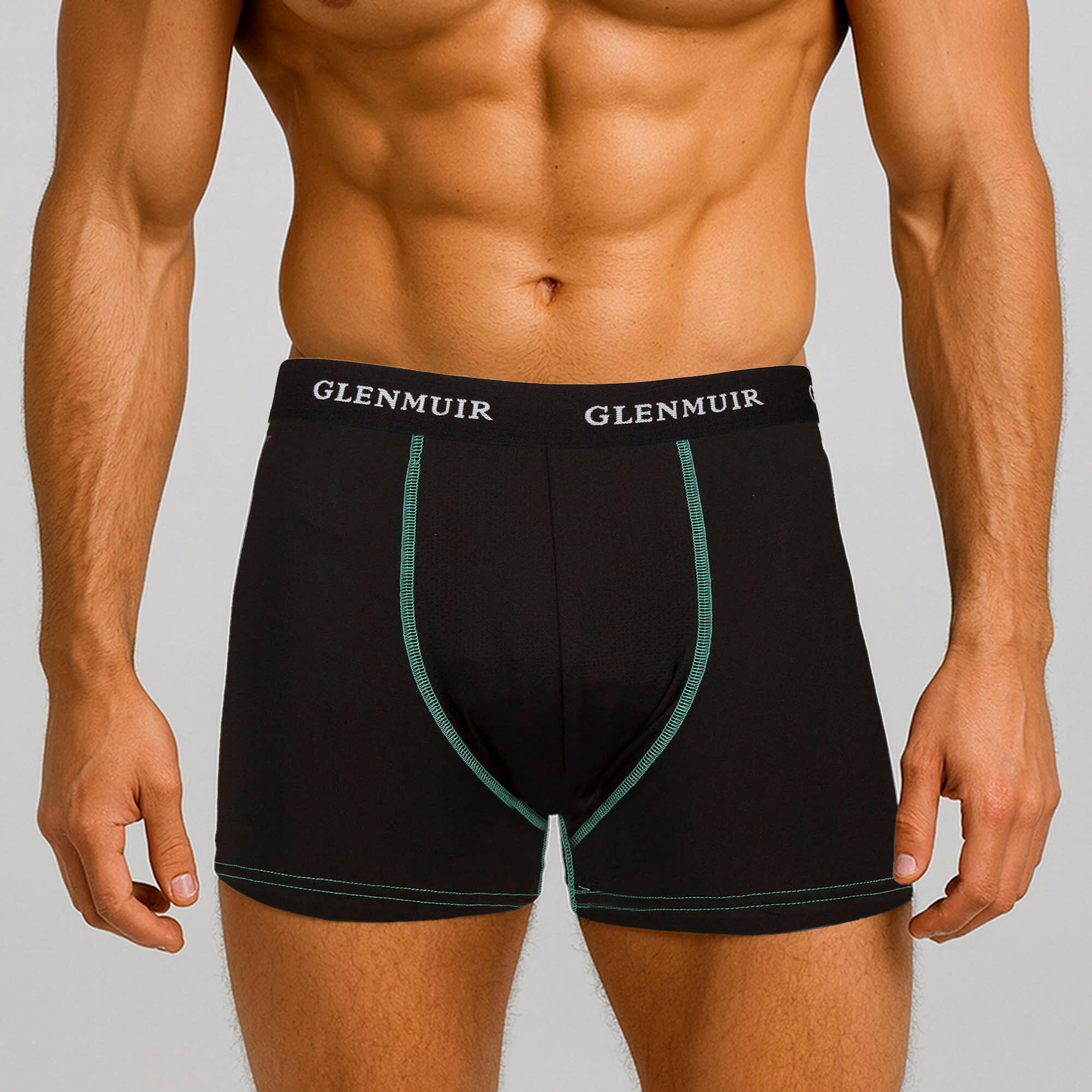 2 Pack Mens Performance Trunks | Breathable Stretch Sports Fit Underwear 4/4