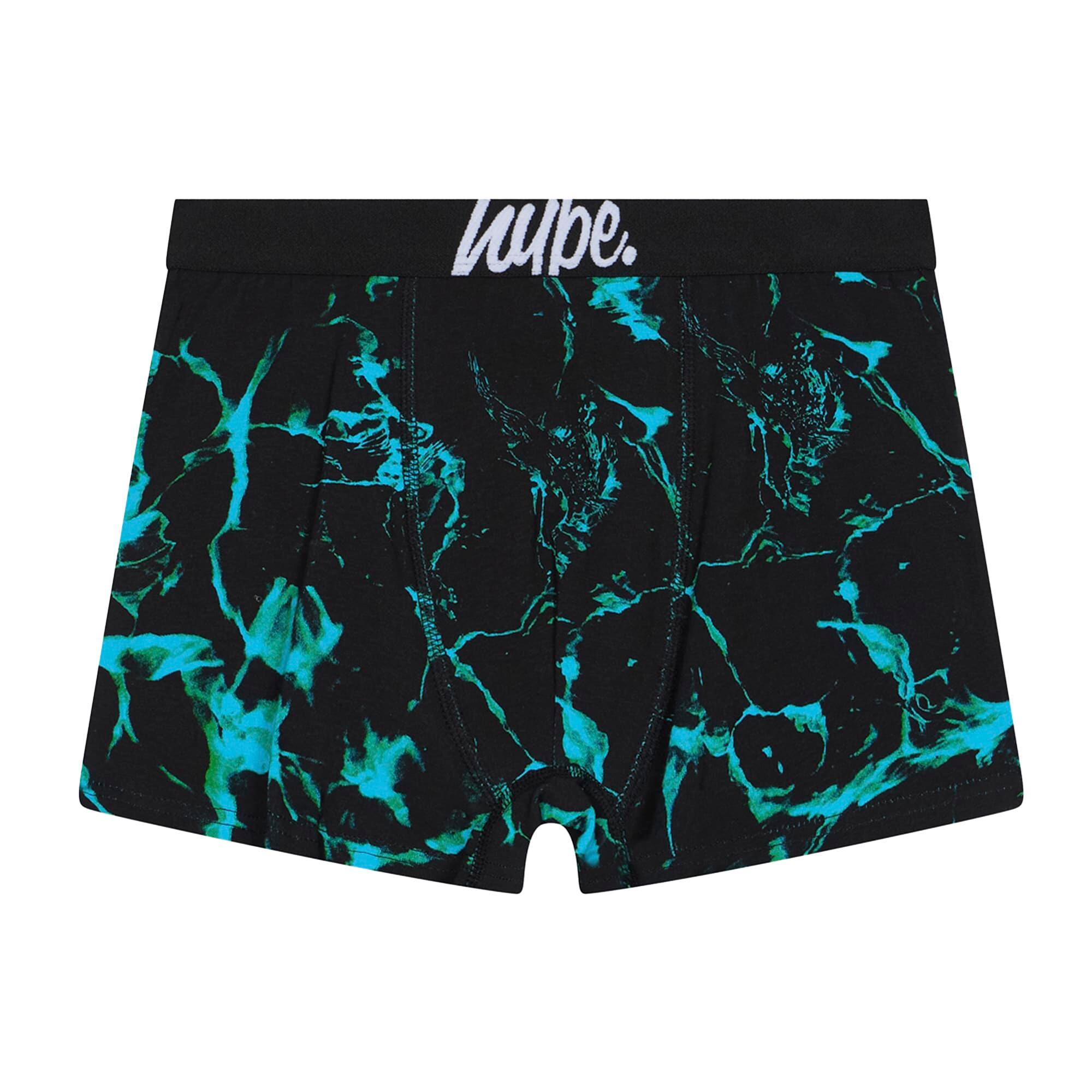 HYPE - 3er Pack Jungen Boxer Pool Print Atmungsaktive Unterwäsche 4/5
