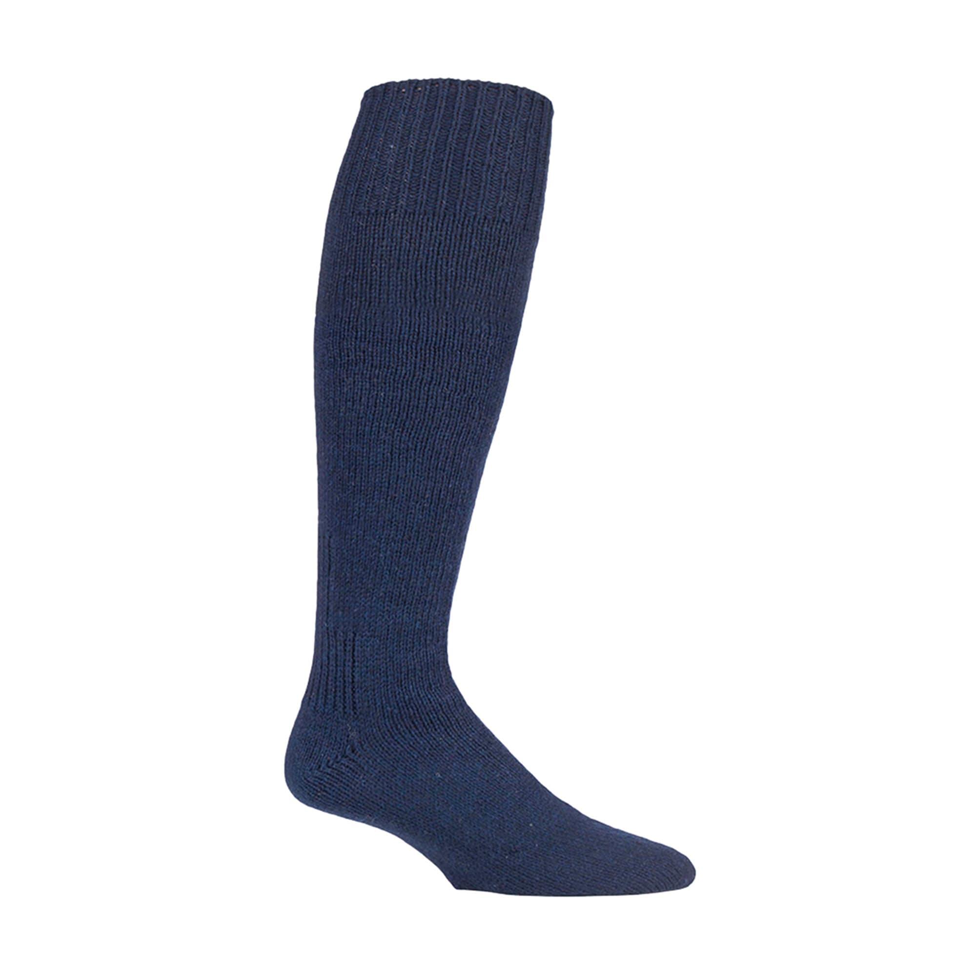 3 Pack Fisherman Socks | Long Wool Boot Socks for Men | Knee High Angling Socks 3/5