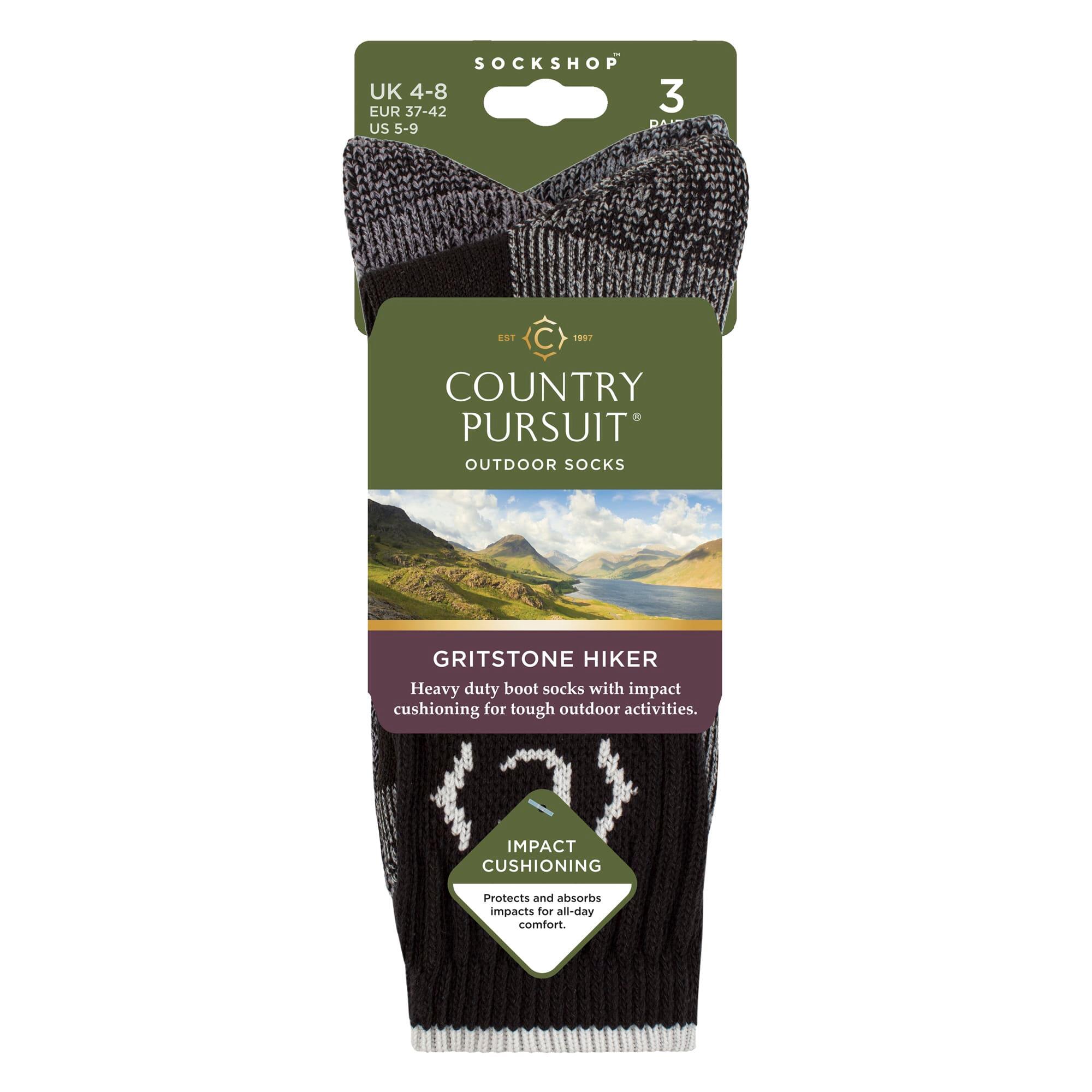 Country Pursuit - 3 Paires de Chaussettes Femme Randonnée Douces et Durables 2/4