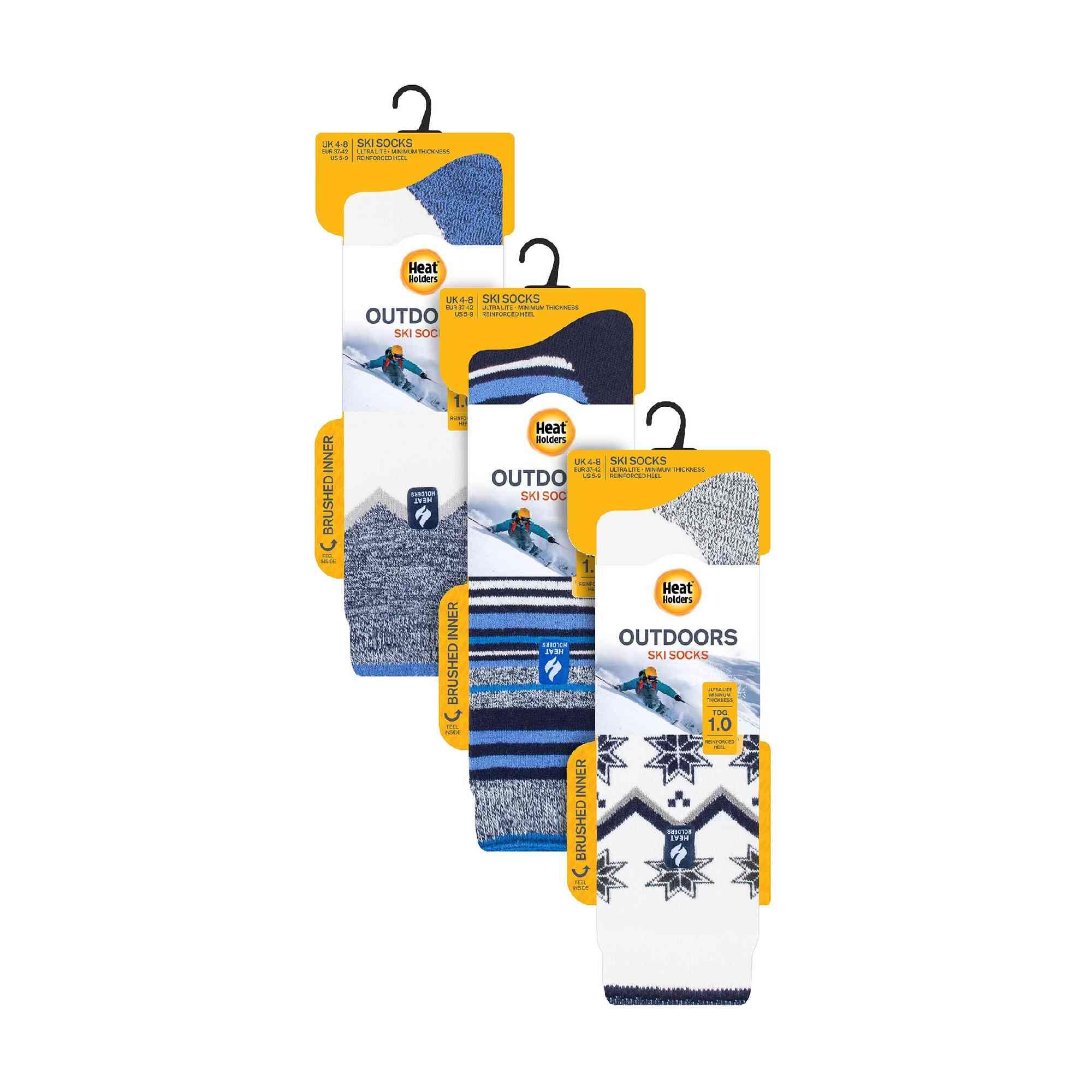 Heat Holders - Calzini termici U Lite 3 paia per sci. 2/6