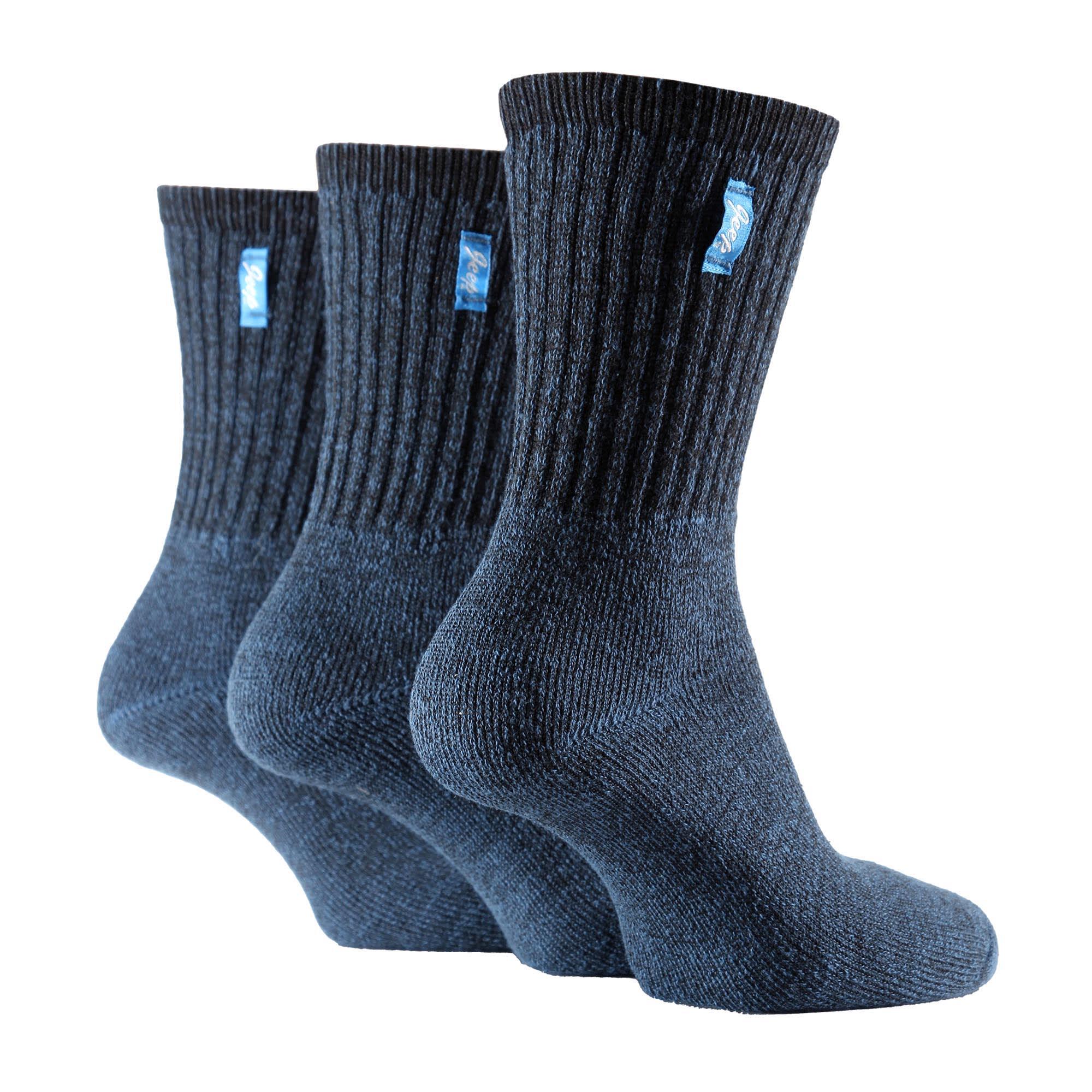 Jeep - 6 Paires Chaussettes Vintage Femme Coton Douces Respirantes 3/5