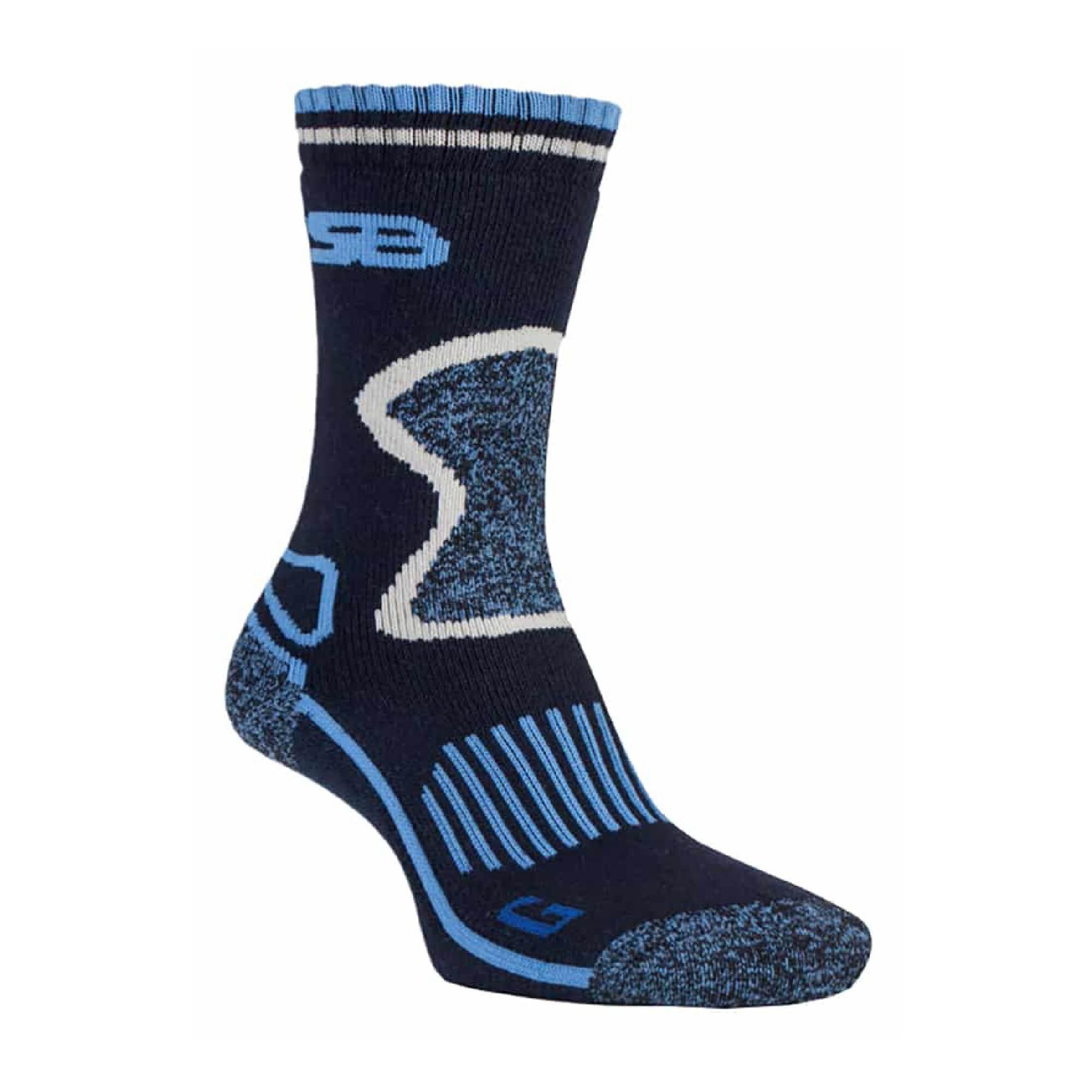 2 Pack Ladies Wool Blend Hiking Socks with Arch Support