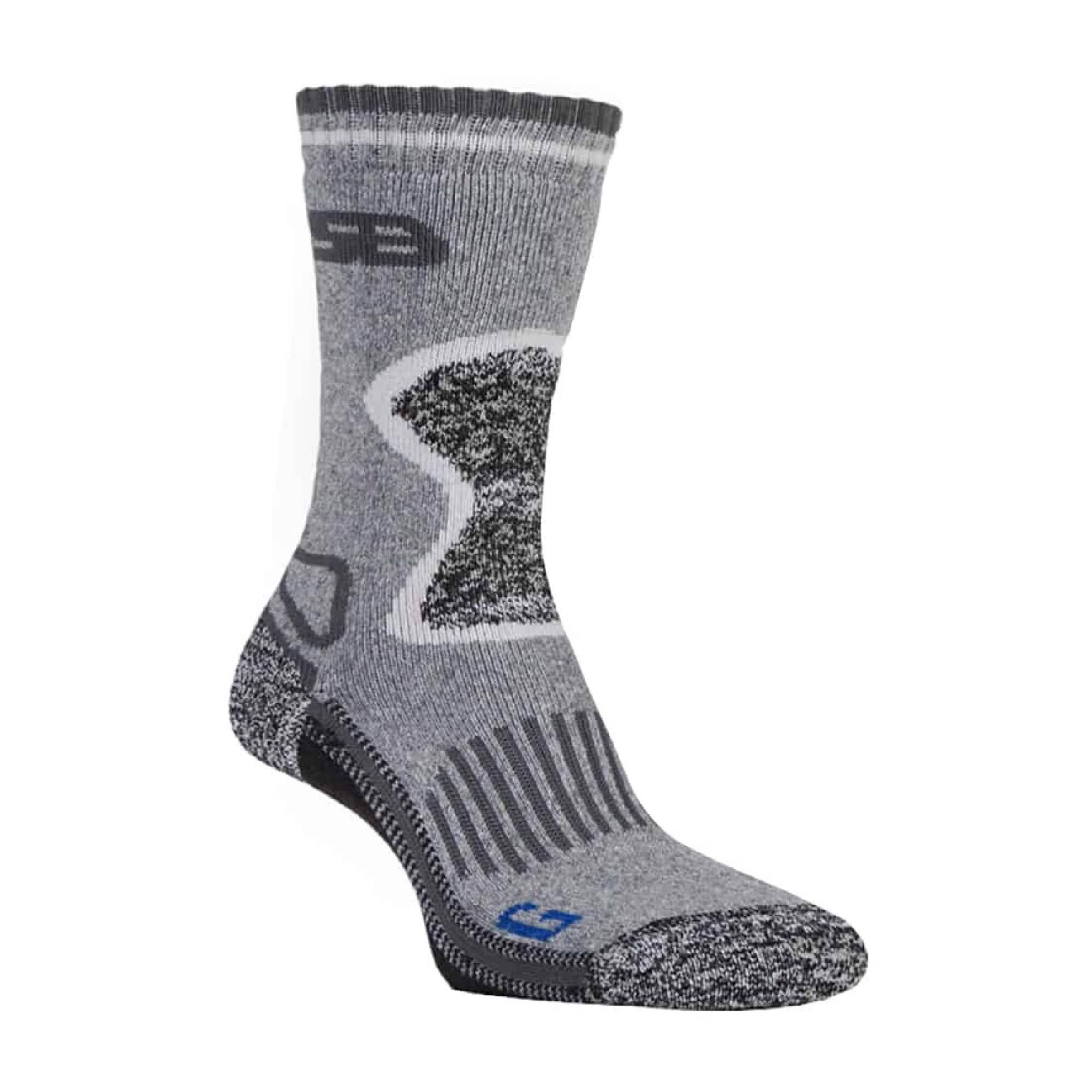 2 Pack Ladies Wool Blend Hiking Socks with Arch Support