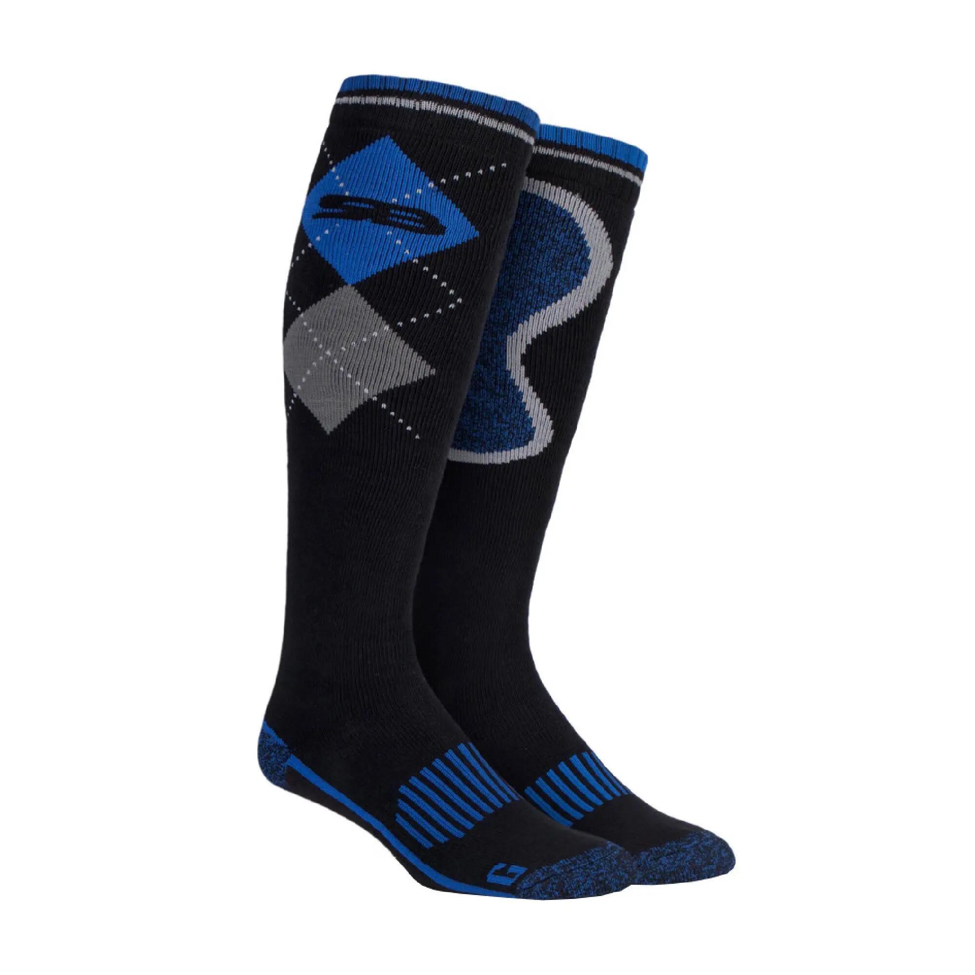 1 Pack Mens Extra Long Knee High Wool Thermal Welly Boot Socks