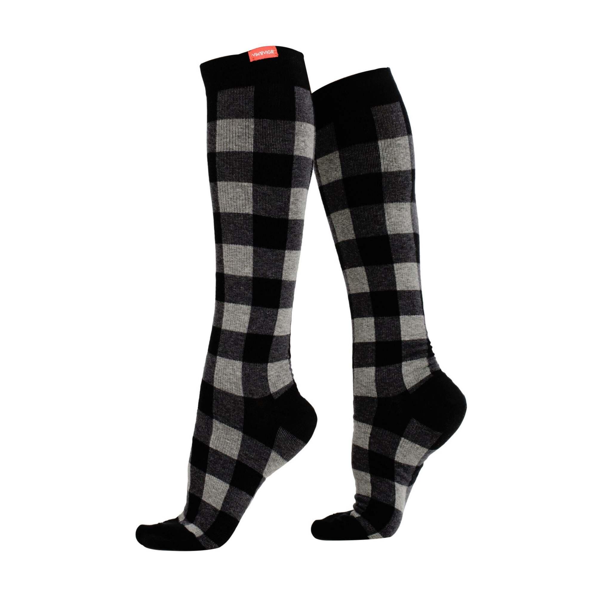 1 Pack Cotton Graduated Compression Socks | 15-20 mmHg
