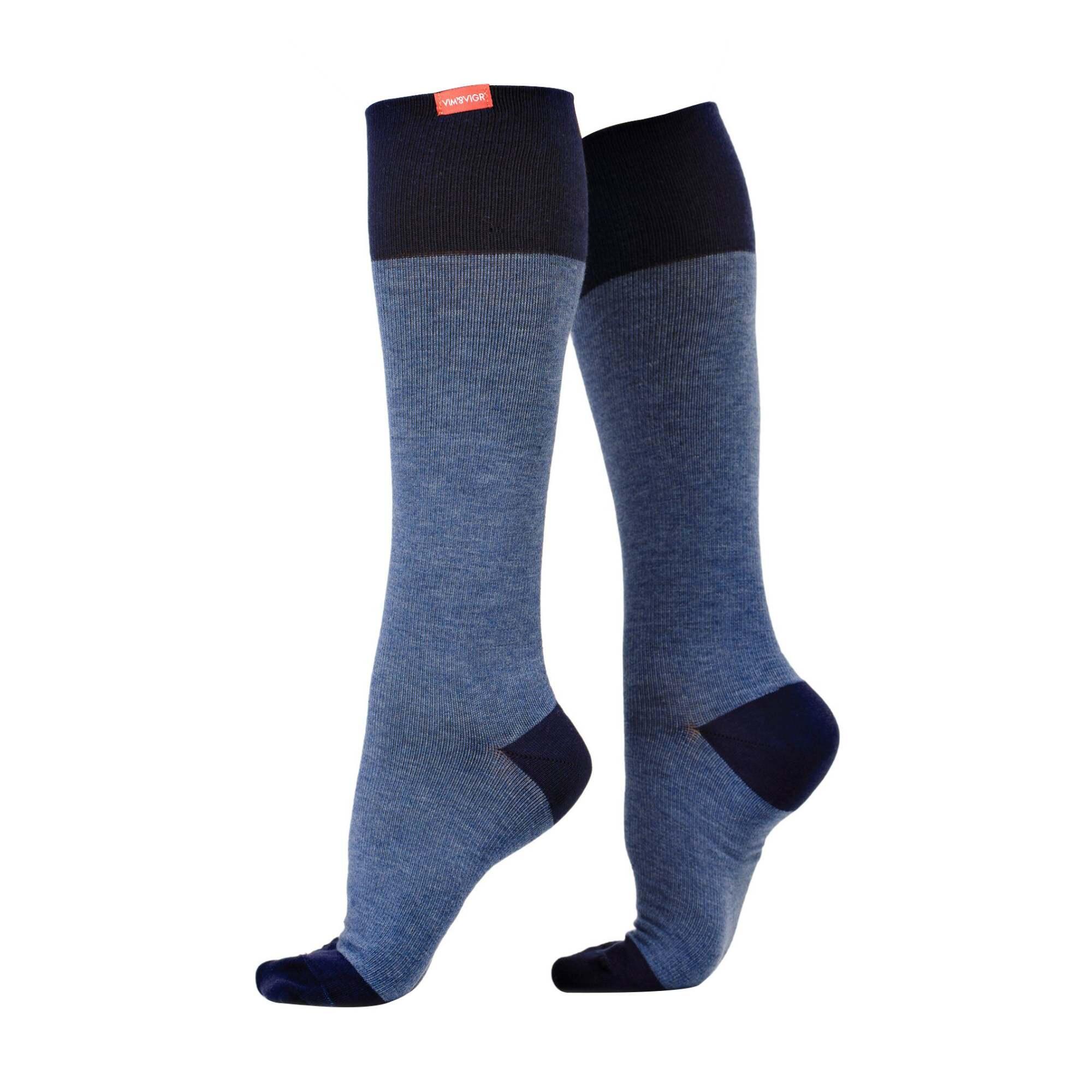 1 Pack Cotton Graduated Compression Socks | 15-20 mmHg