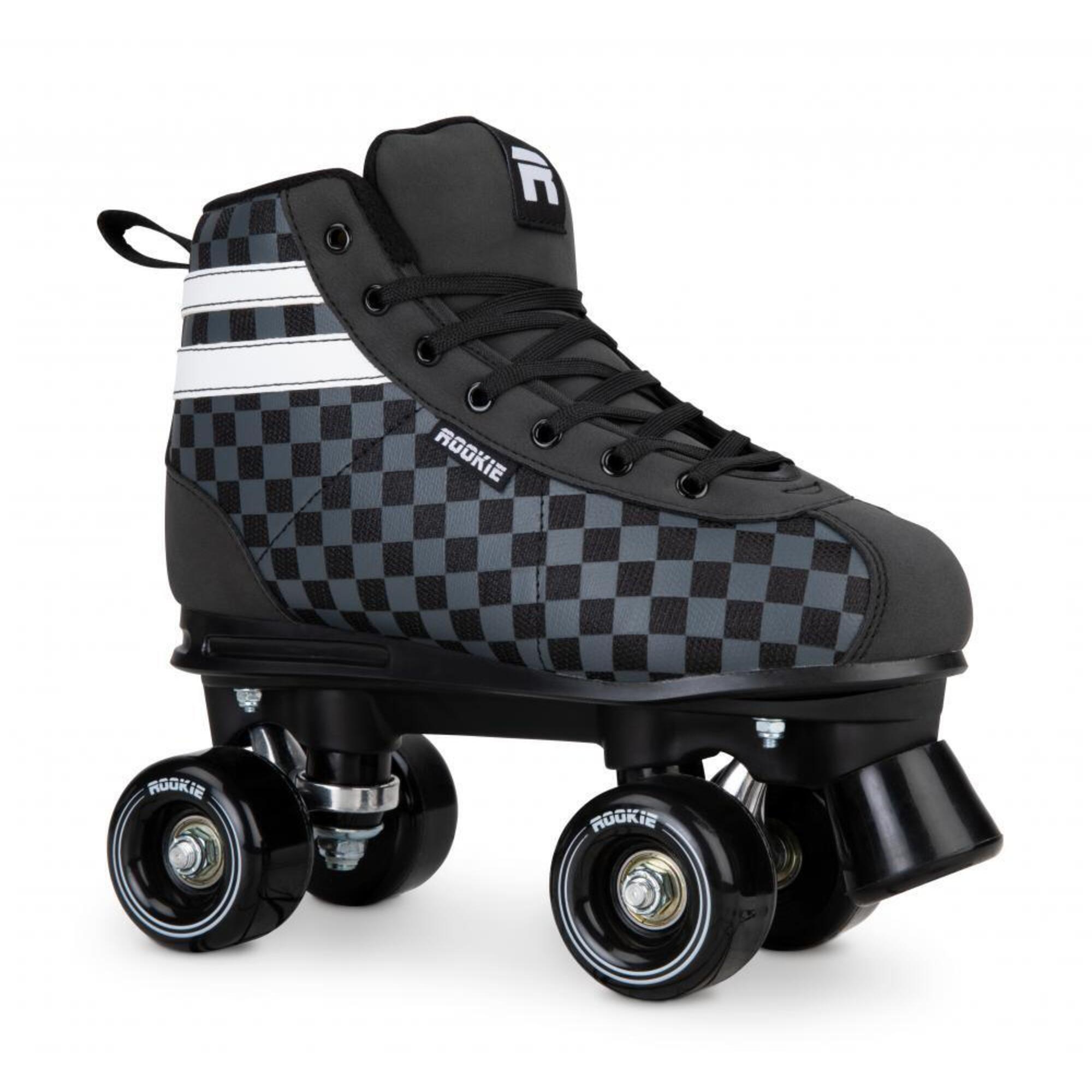 ROOKIE Magic Checker Quad Roller Skates