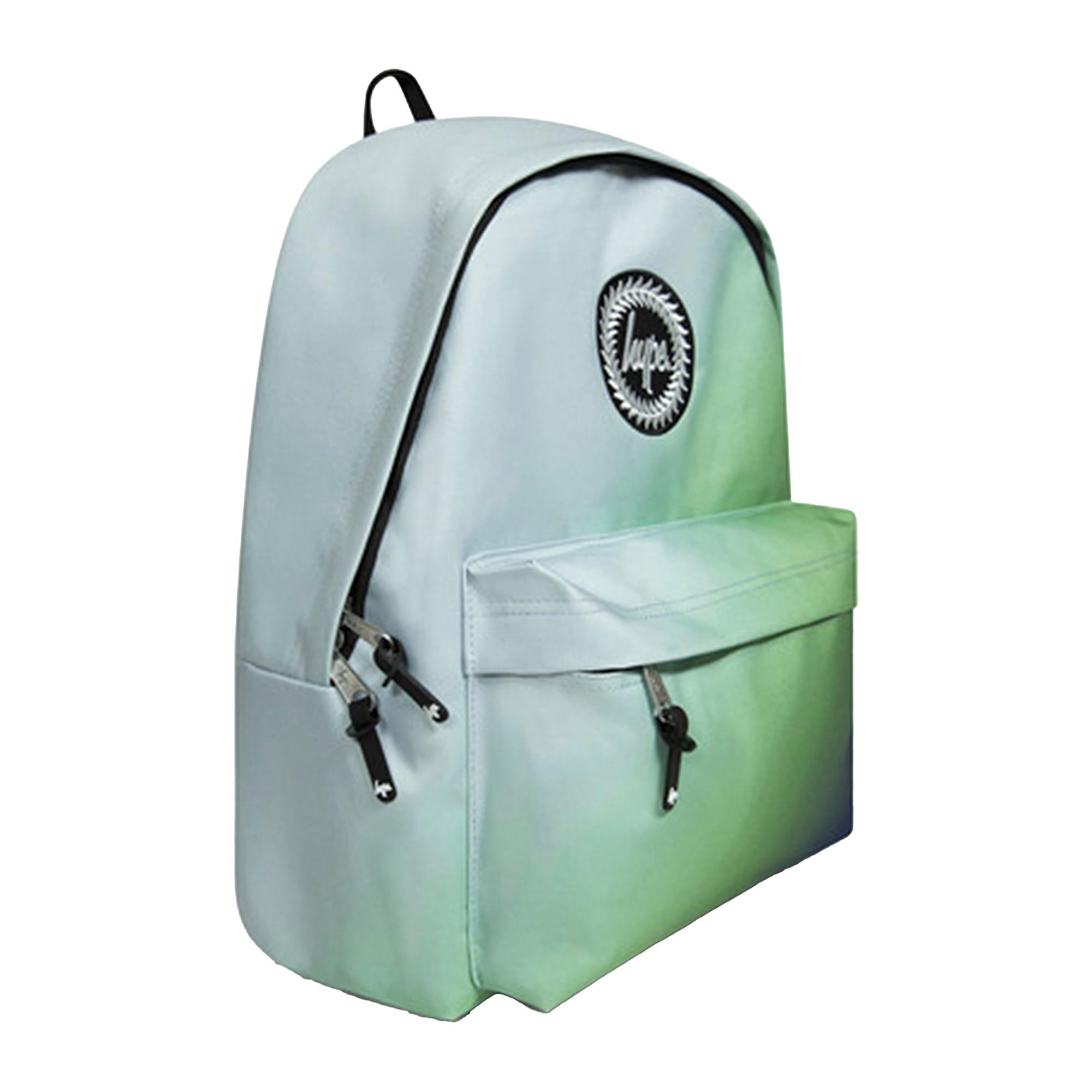 Hype - Jungen Rucksack Marine Grün Verlauf Gepolstert Schule 4/4