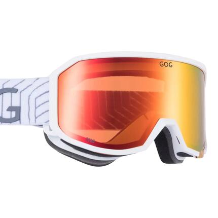 GOG - Gogle narciarskie unisex Zero UV400 przeciwmgielne z lustrzanymi szkłami