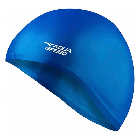 Aqua Speed - Czepek pływacki unisex silikonowy pełne zakrycie uszu