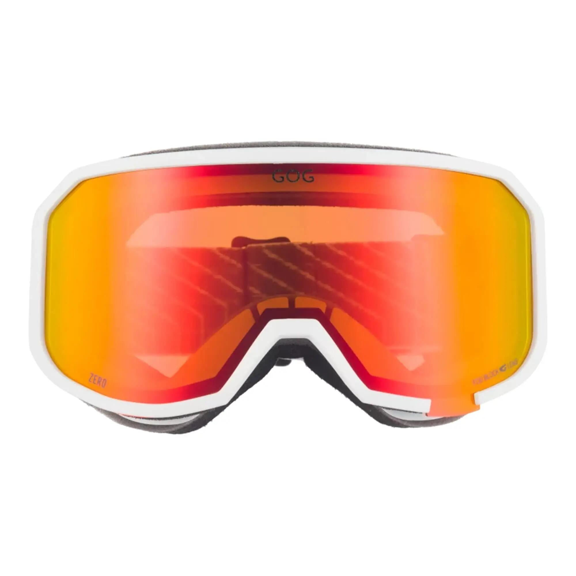 GOG - Gogle narciarskie unisex Zero UV400 przeciwmgielne z lustrzanymi szkłami 2/6
