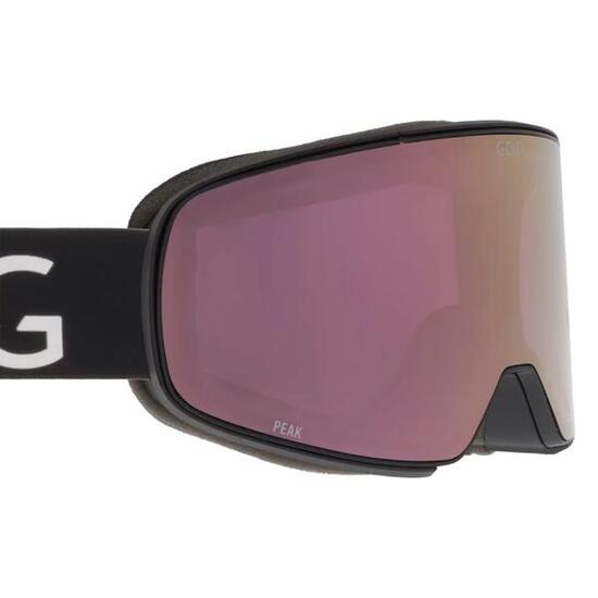 GOG - Gogle unisex HDX Peak UV400 przeciwmgielne z lustrzanymi szkłami