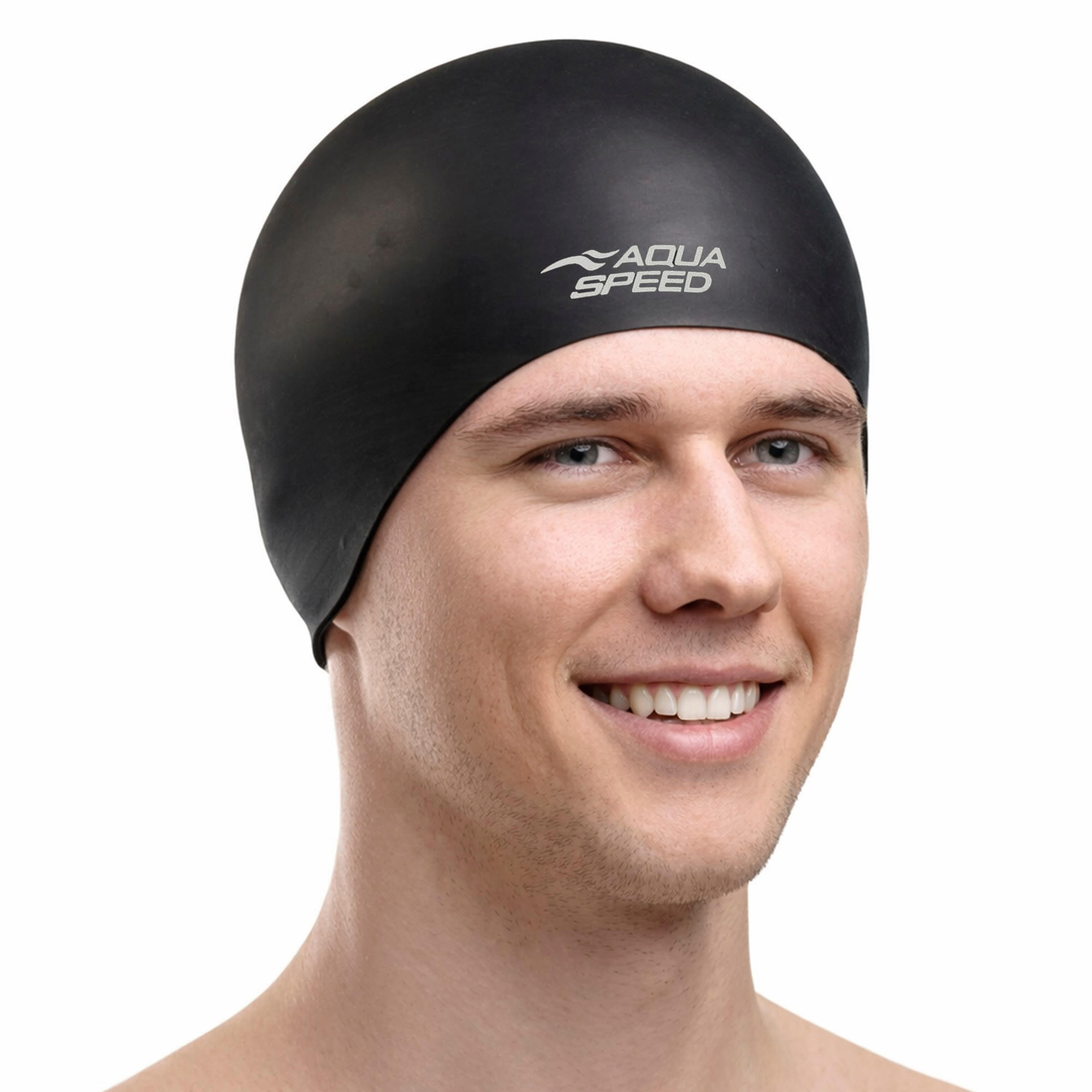 Aqua Speed - Czepek pływacki unisex lateksowy miękki elastyczny komfort 2/2