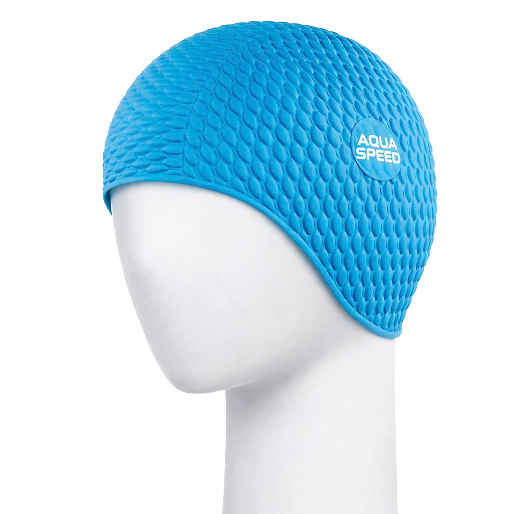 Aqua Speed - Damen Badekappe lange Haare Latex weich Bombastic Stil 2/3