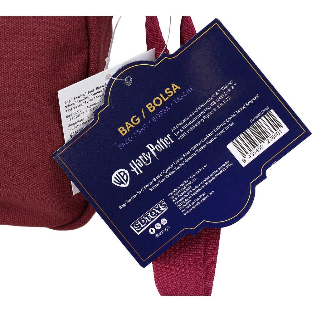 Harry Potter Gryffindor Kinder-Schultertasche mit Fächern, Burgunderrot 3/6