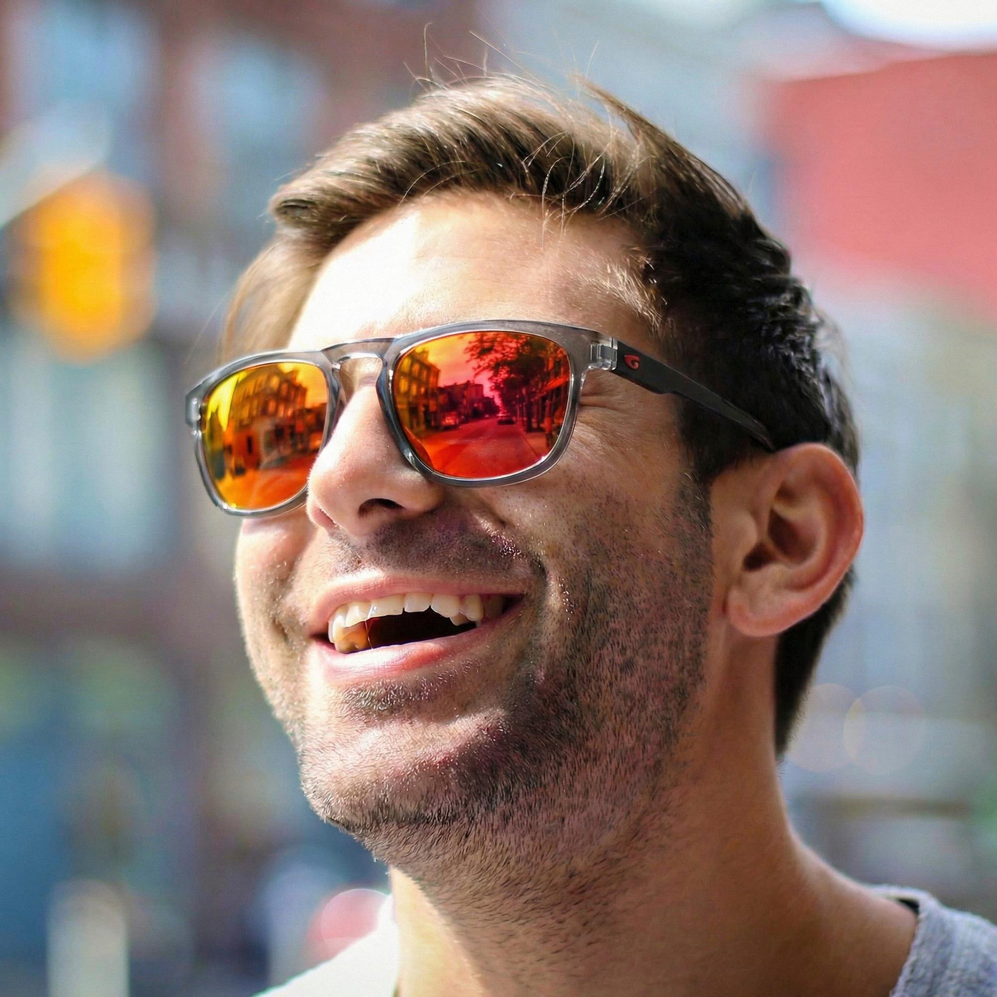 GOG - Gafas de Sol Unisex Dex Polarizadas con Lente Espejo UV400 4/7