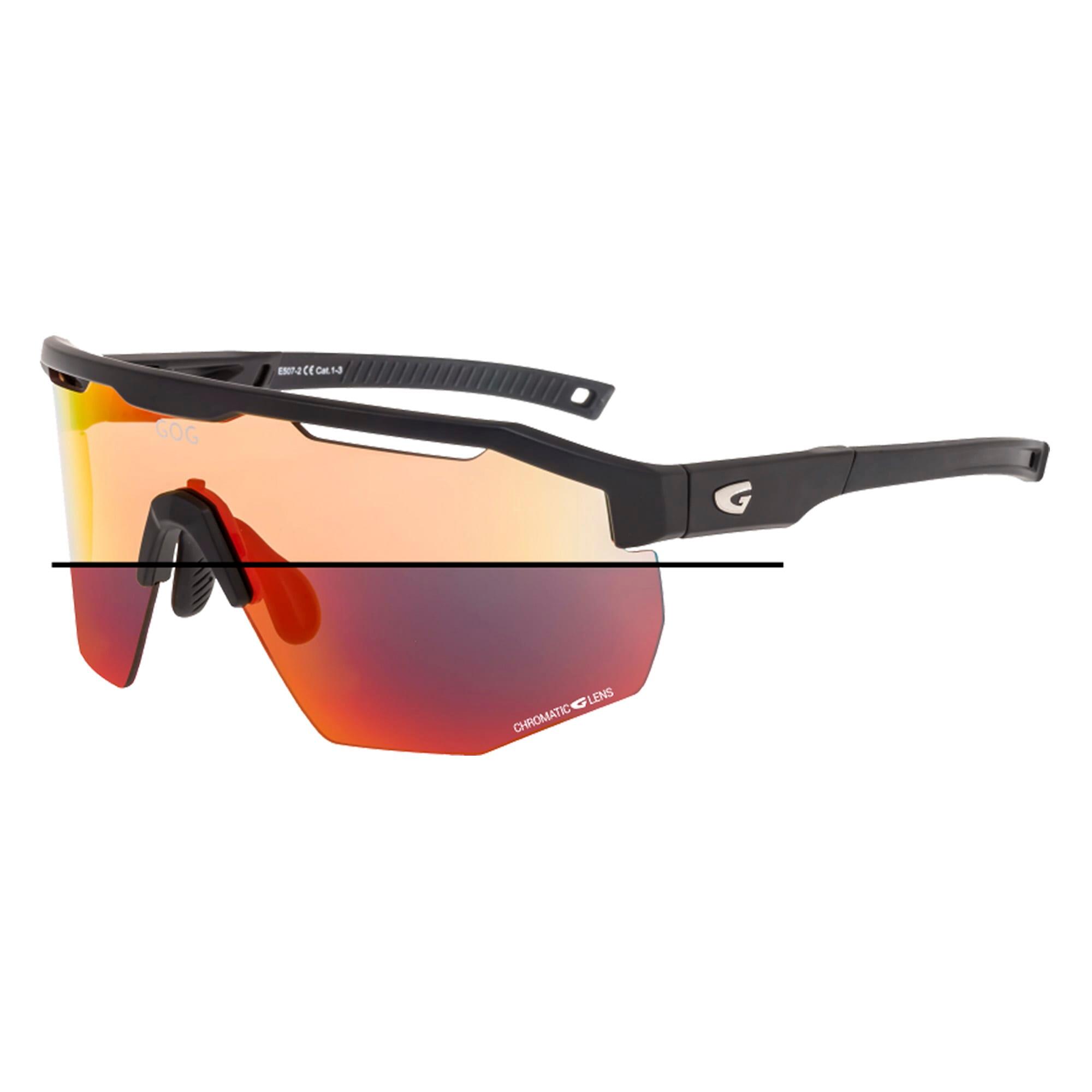 GOG - Occhiali da ciclismo unisex fotocromatici a specchio 3/7