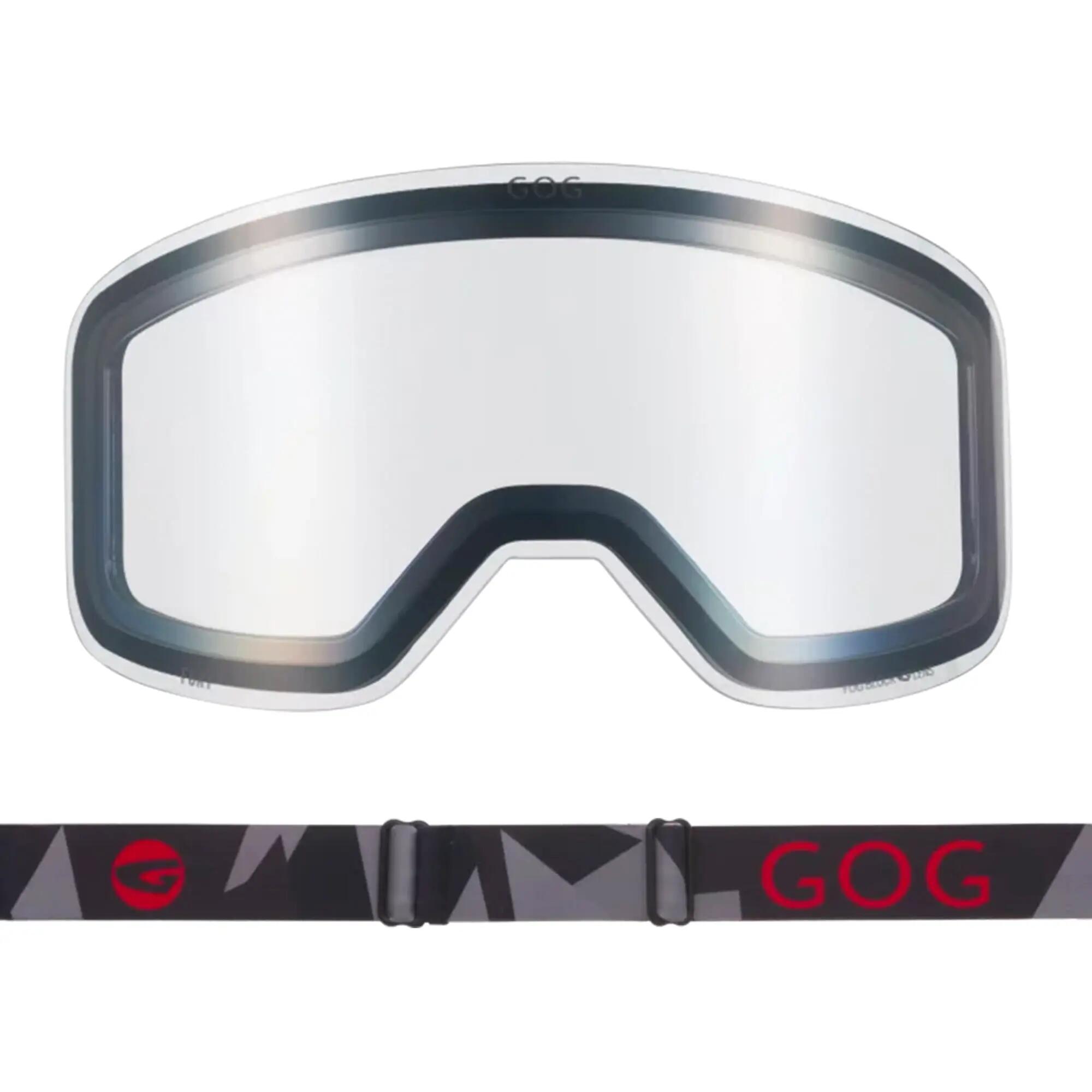 GOG - Maschera unisex magnetica a specchio antiappannamento UV400 4/6