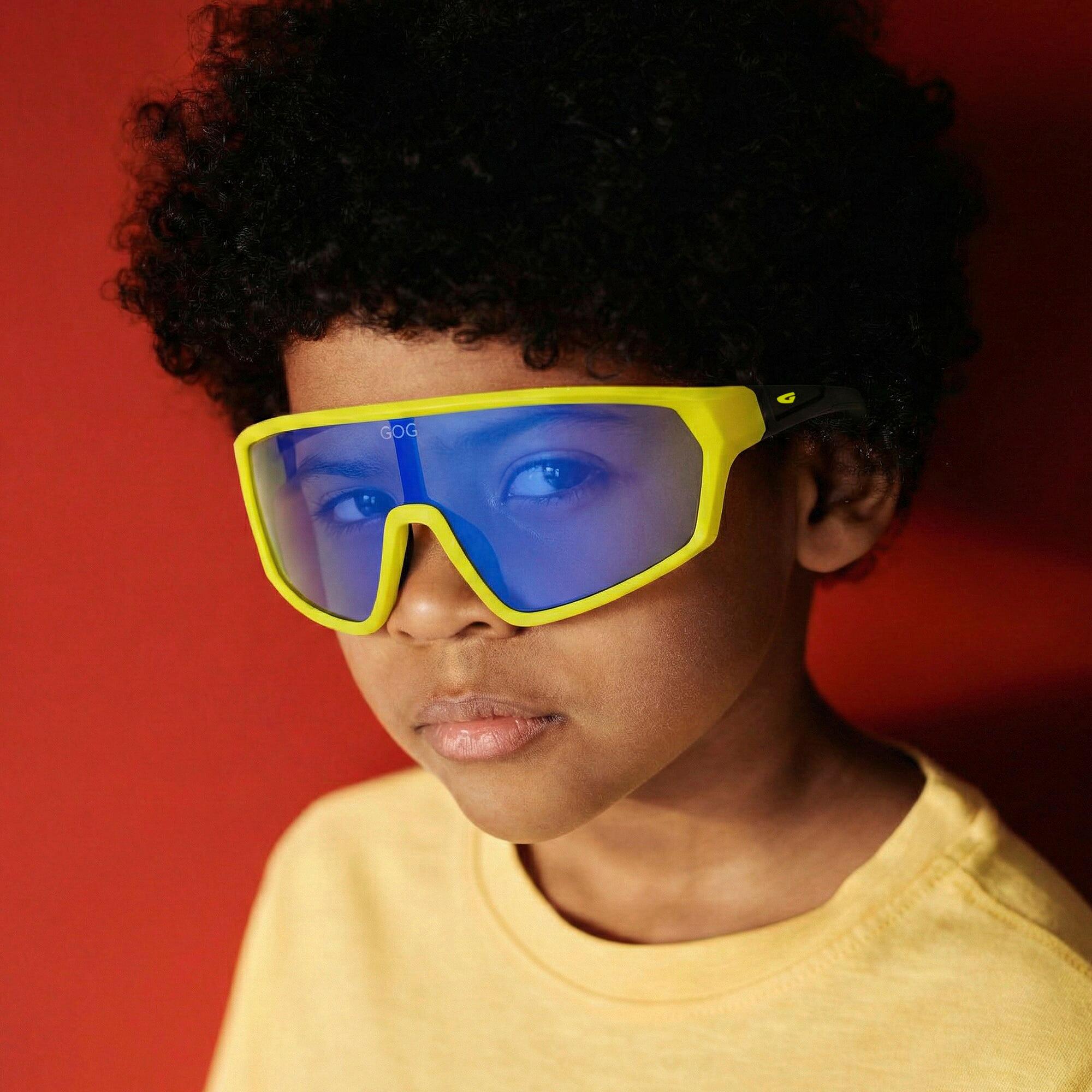 GOG - Gafas de Sol Infantiles Flint con Lente Espejo UV400 5/6
