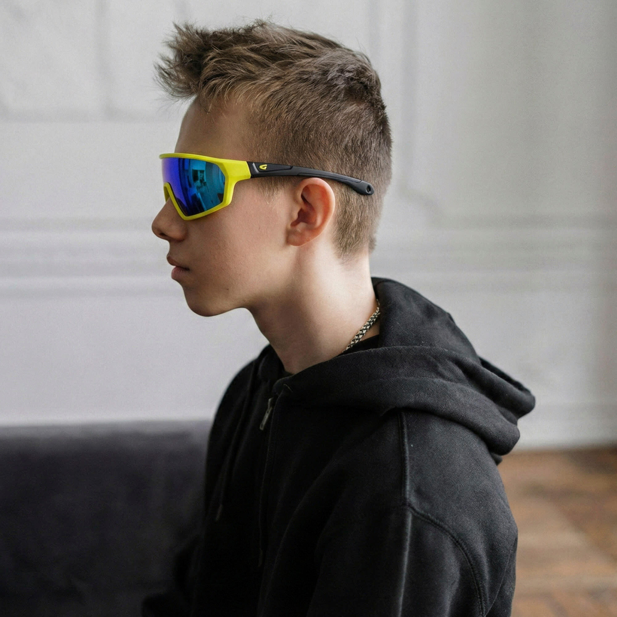 GOG - Gafas de Sol Infantiles Flint con Lente Espejo UV400 4/6