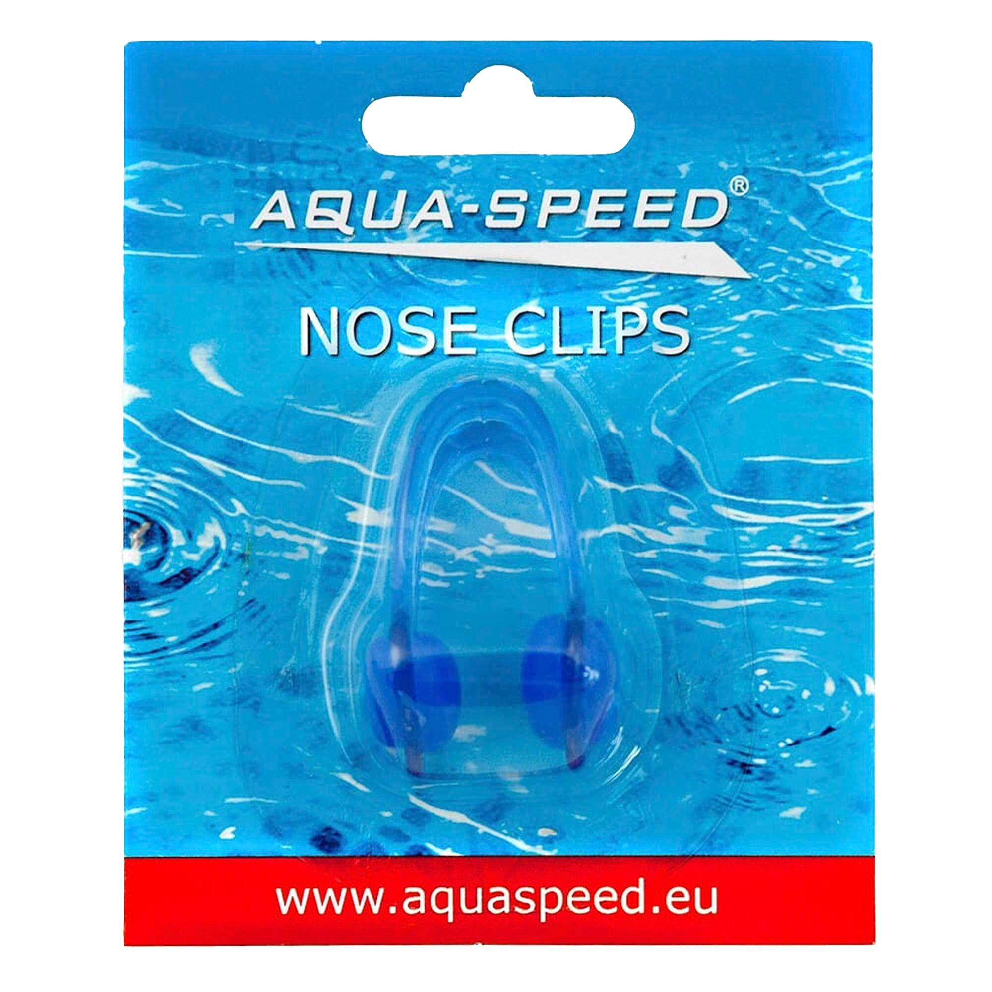 Aqua Speed - Pinza nariz natación silicona suave ligera unisex adulto 2/3