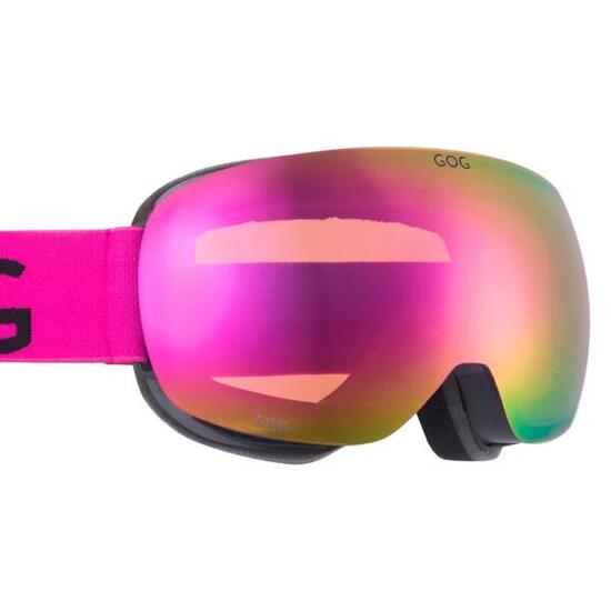GOG - Gogle narciarskie unisex Ryder UV400 z lustrzanymi szkłami