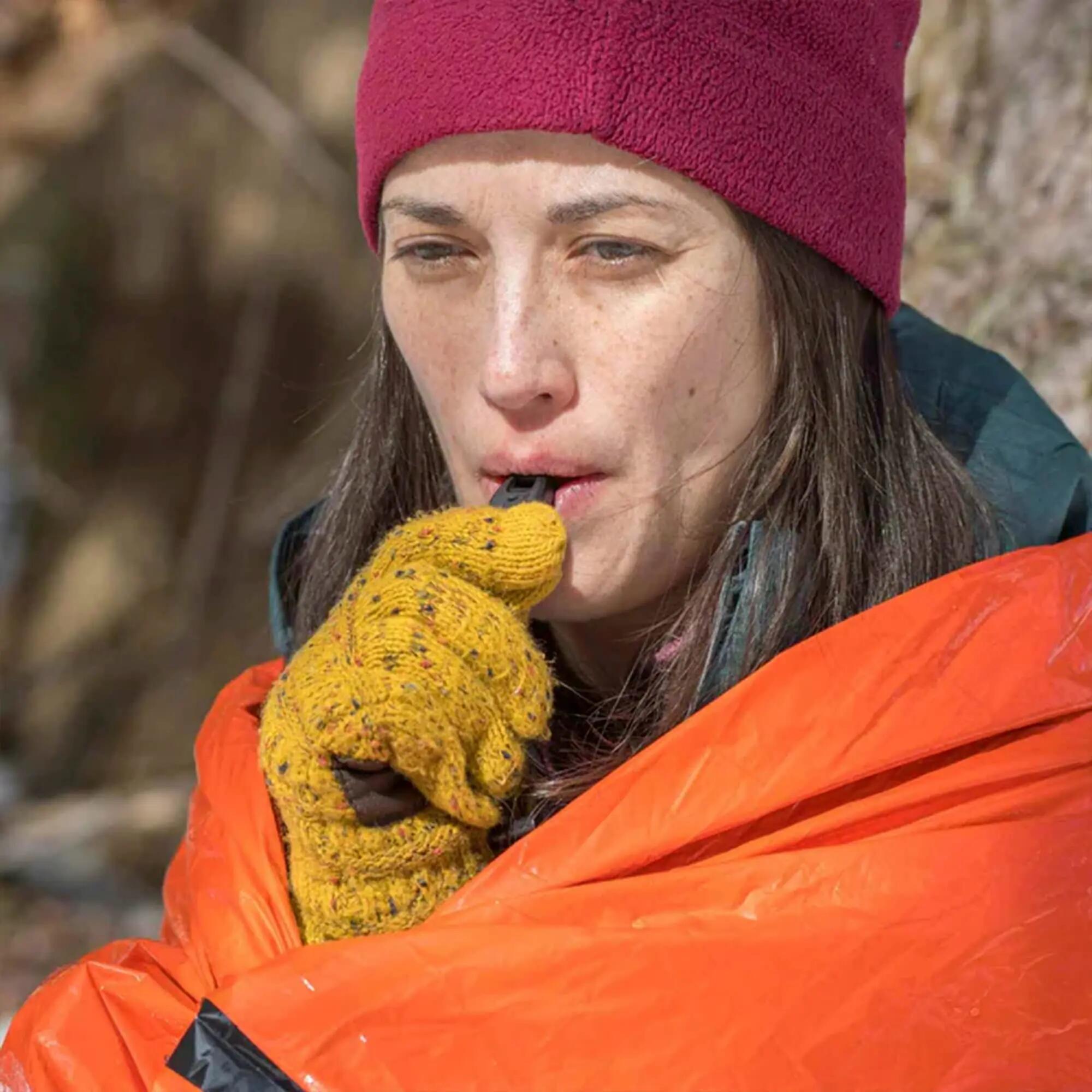Emergency Bivvy XL - Lightweight Heat Reflective Shelter with Whistle 5/5