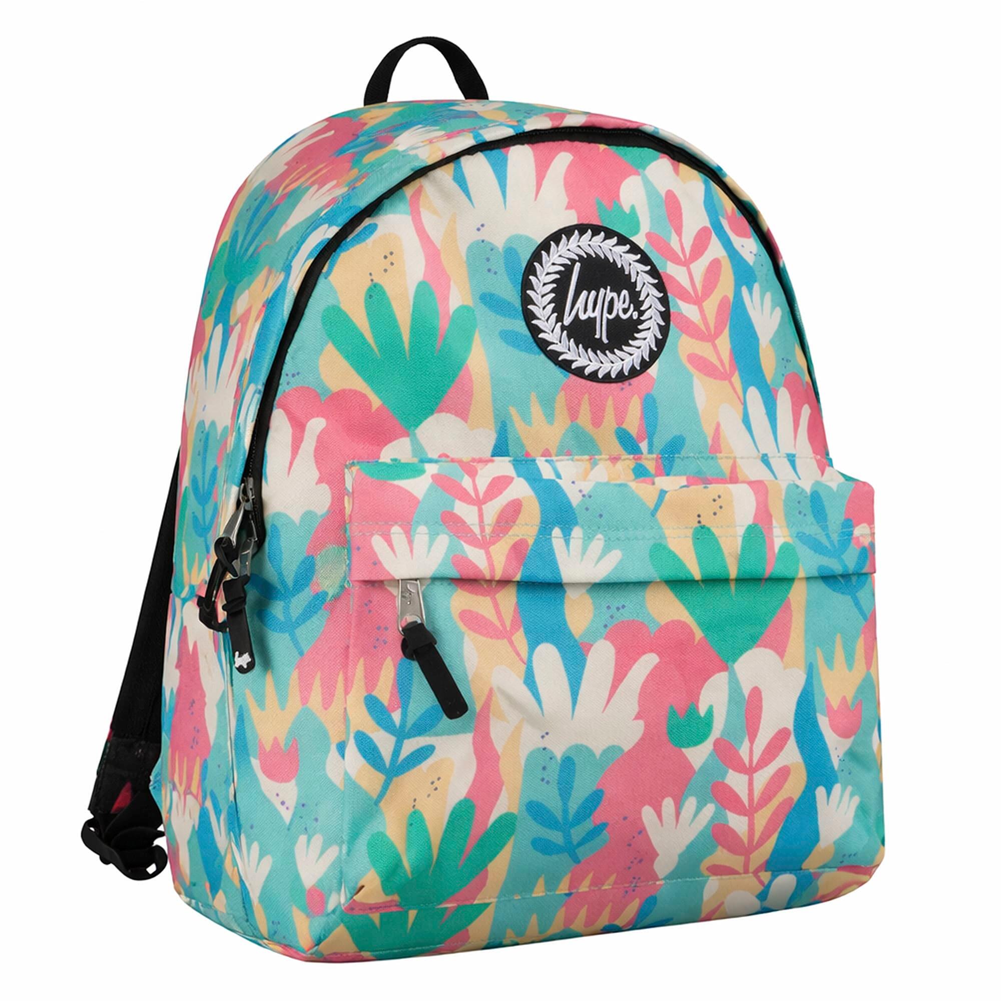 Hype - Sac à Dos Unisexe Floral Pastel, Bretelles Rembourrées 4/4