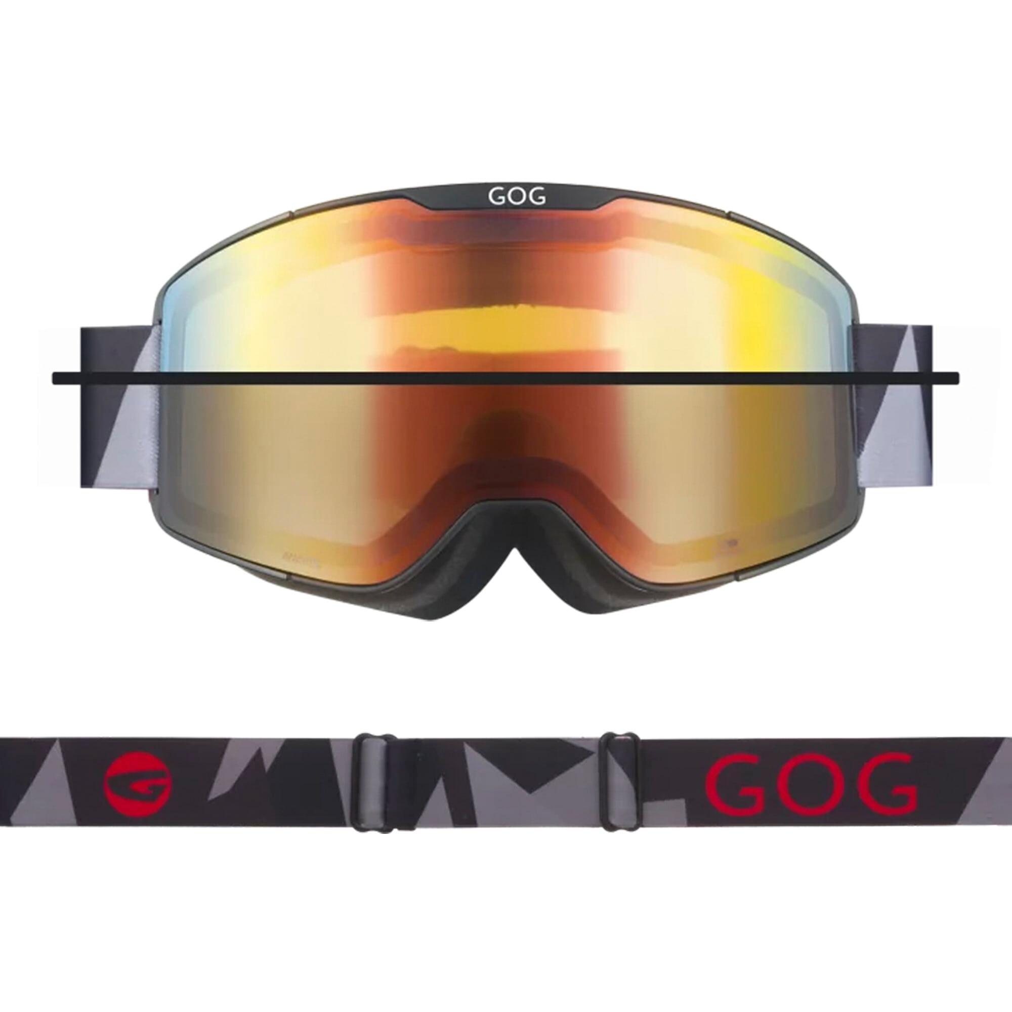 GOG - Masque de ski unisexe Anakin miroir anti-buée UV400 4/6
