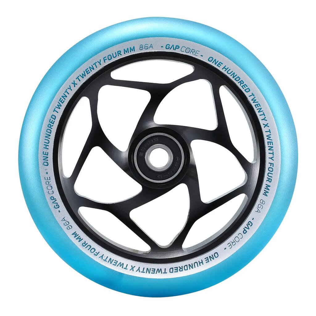 Scooter Wheels - Gap Core - Black/Turquoise - 120 mm - Blunt Scooters