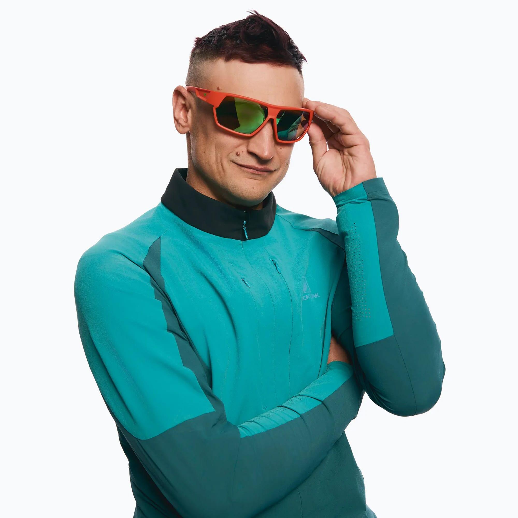 GOG - Occhiali da sole unisex sport UV400 polarizzati lenti a specchio 3/6