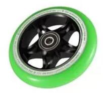 Stunt Scooter Räder - S3 - 110 mm - Schwarz/Grün - Blunt Scooters 2/2