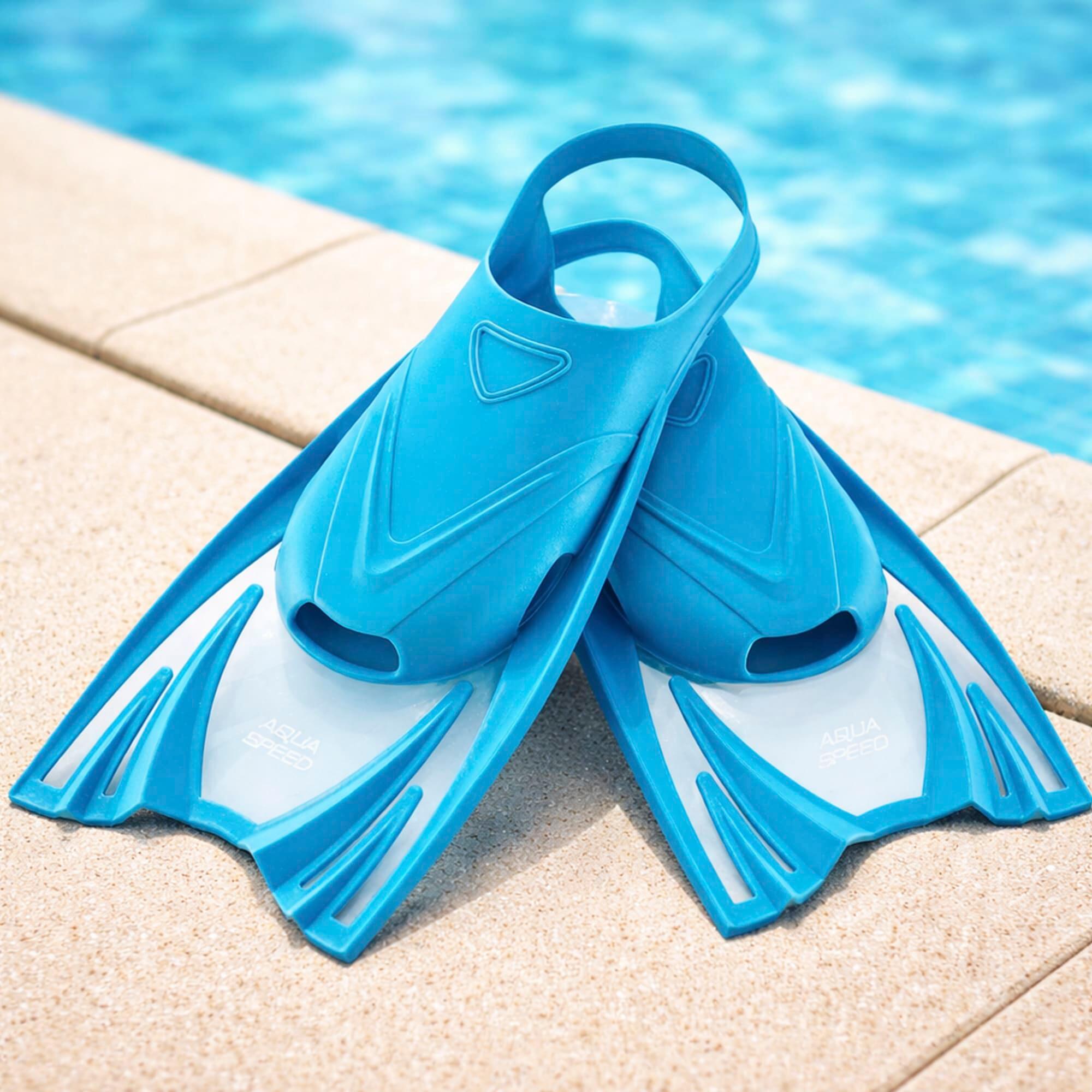 Aqua Speed - Palmes Natation Enfants Junior Ajustables Faciles 5/5