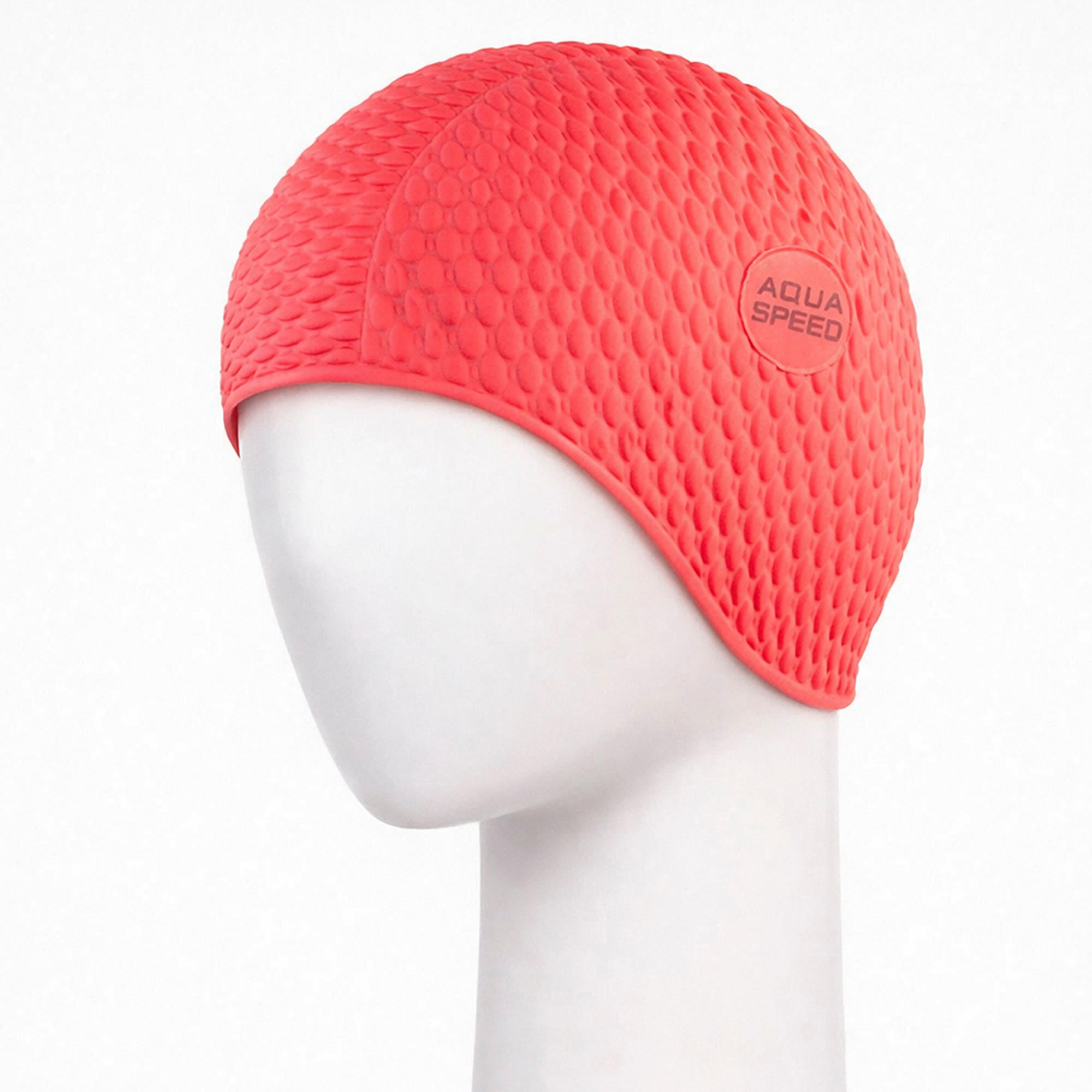 Aqua Speed - Gorro natación mujer cabello largo látex suave Bombastic 2/3