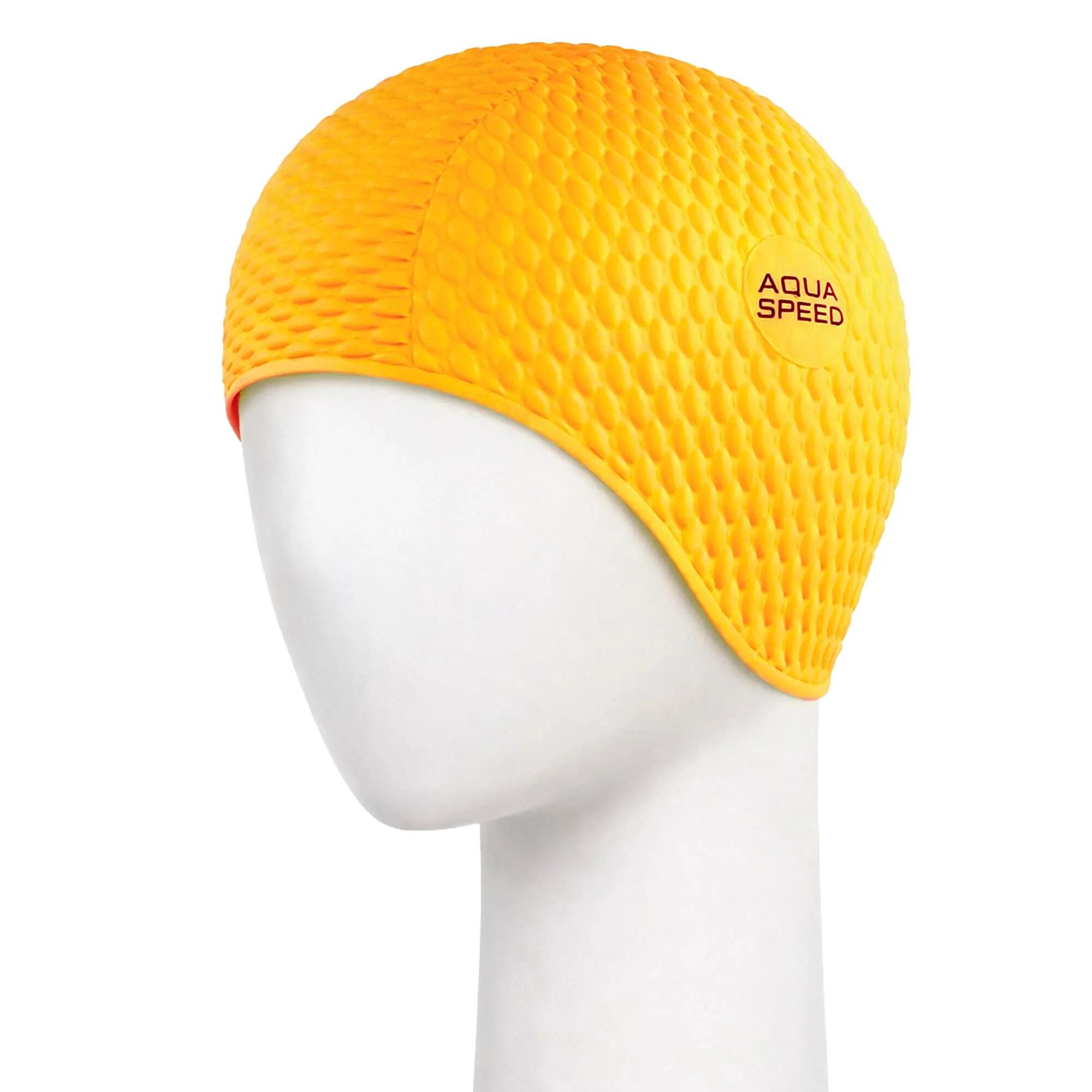 Aqua Speed - Damen Badekappe lange Haare Latex weich Bombastic Stil 2/3