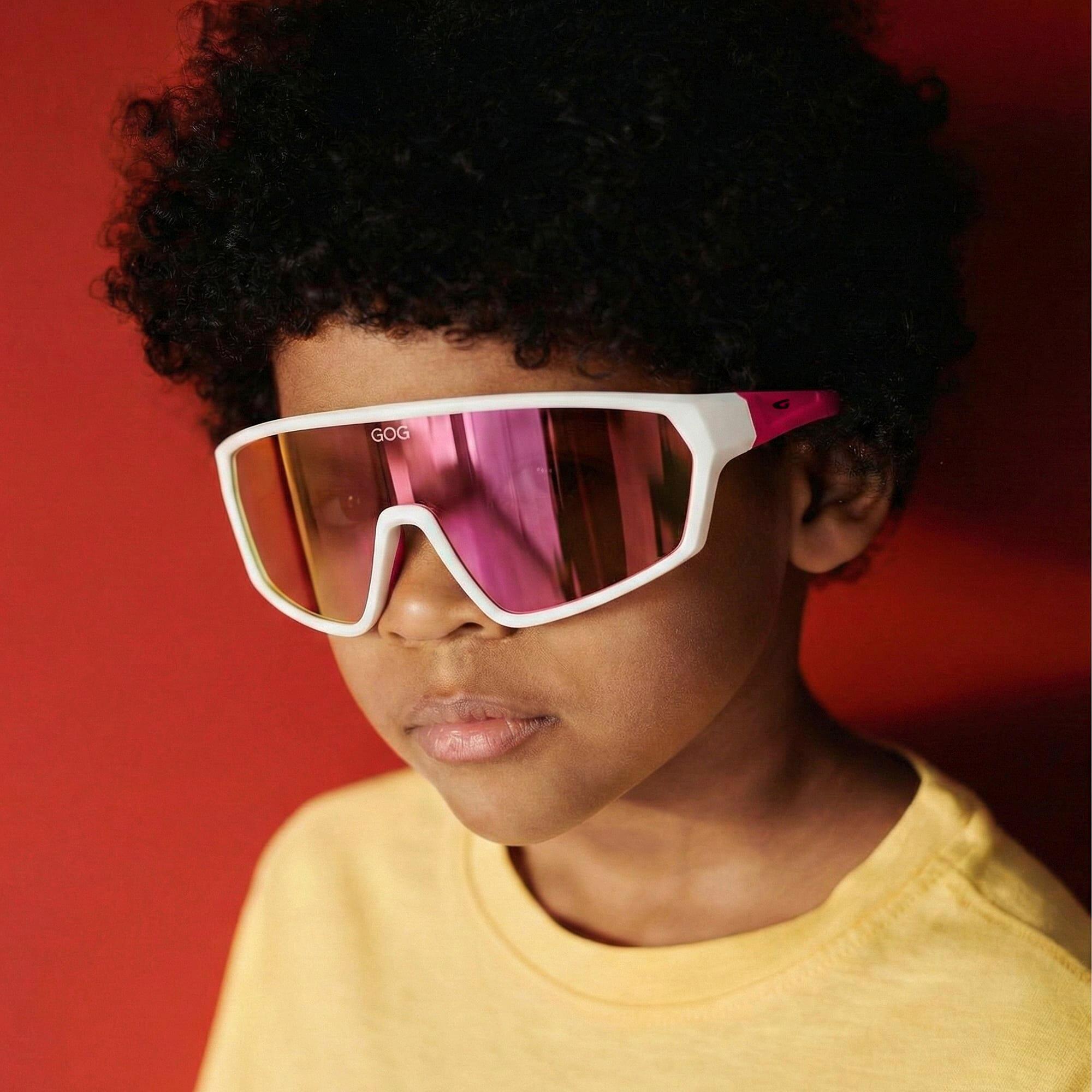 GOG - Gafas de Sol Infantiles Flint con Lente Espejo UV400 5/6