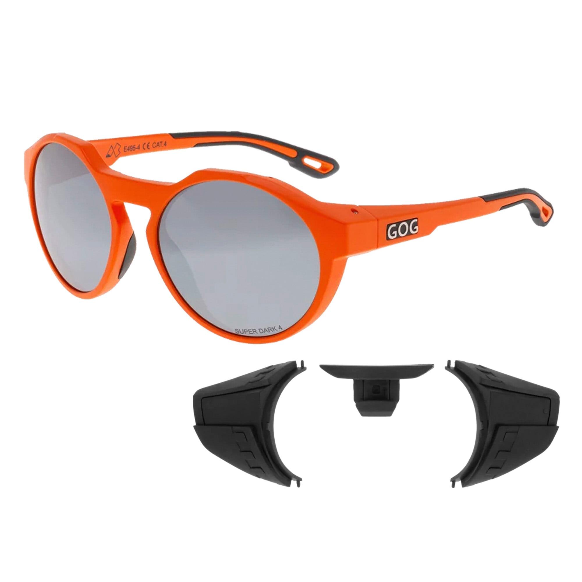 GOG - Lunettes de montagne miroir hydrophobes UV400 Cat.4 5/7