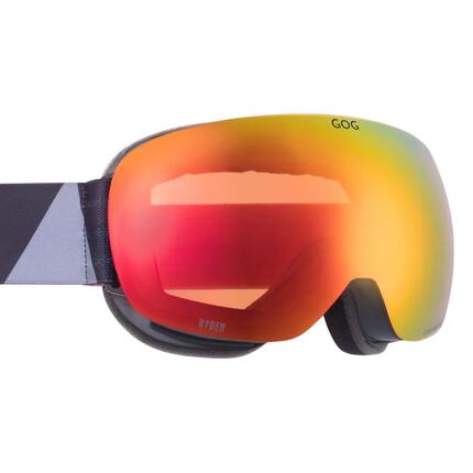 GOG - Gogle narciarskie unisex Ryder UV400 z lustrzanymi szkłami