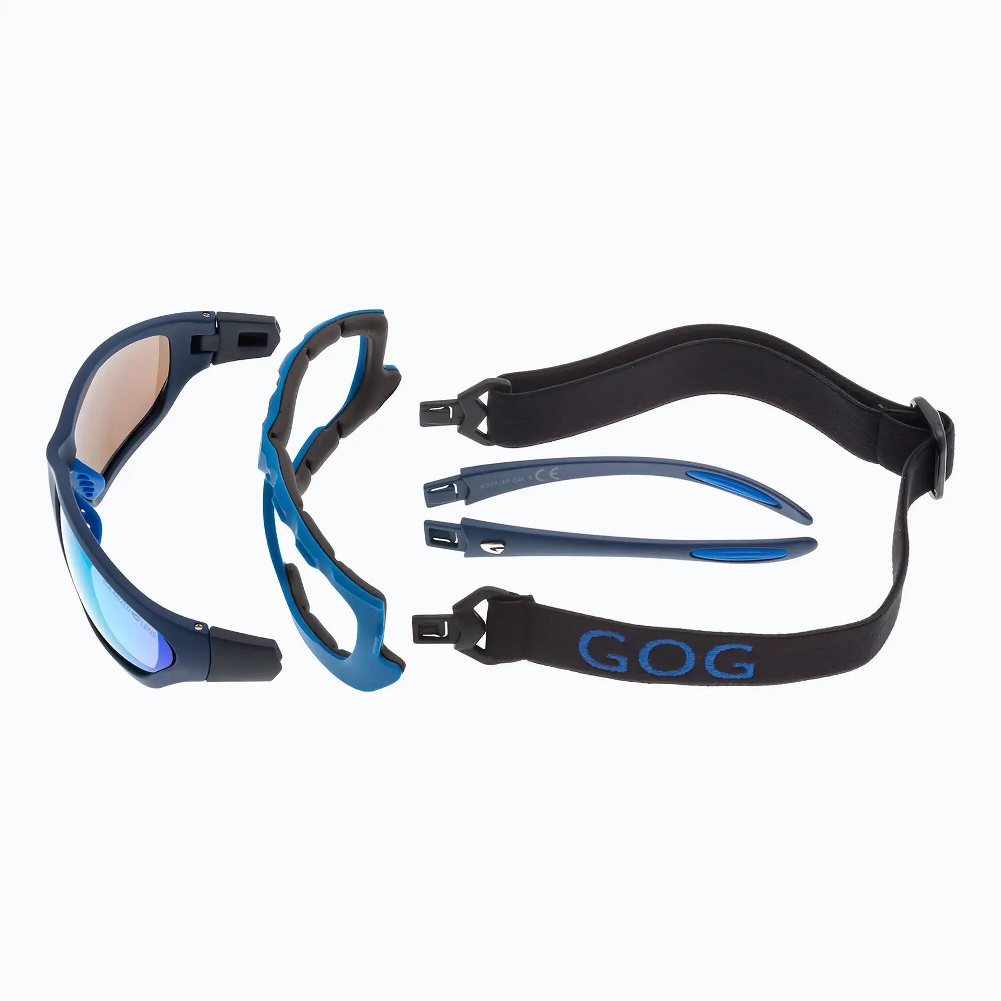 GOG - Polaryzacyjne okulary unisex Mese UV400 z lustrzanymi szkłami 4/6