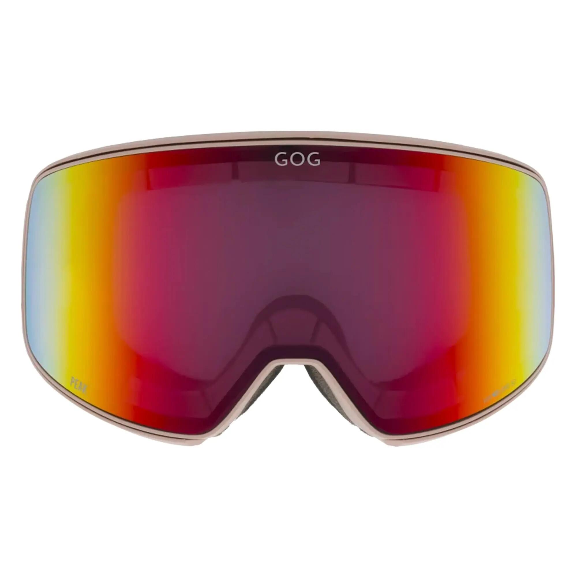 GOG - Gogle unisex HDX Peak UV400 przeciwmgielne z lustrzanymi szkłami 2/7