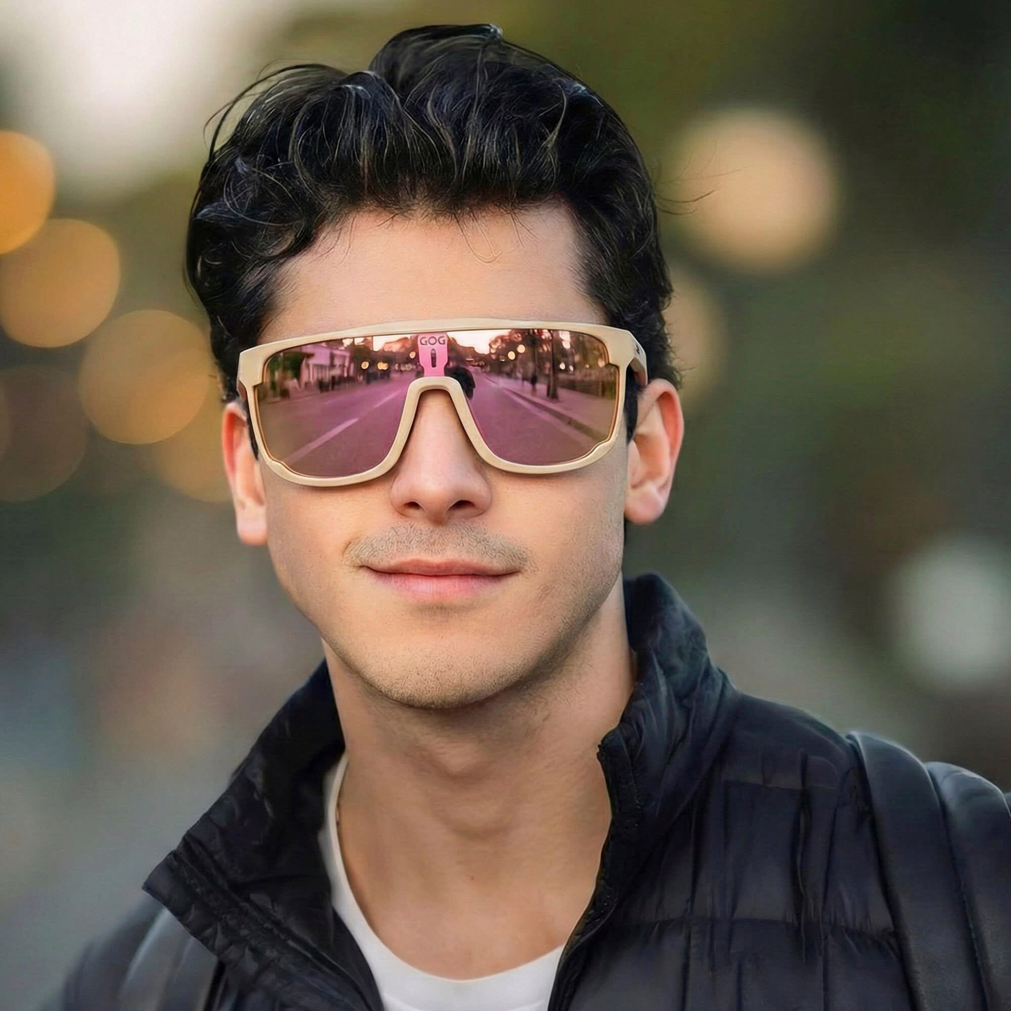 GOG - Lunettes vélo sport miroir durables unisexe UV400 5/7