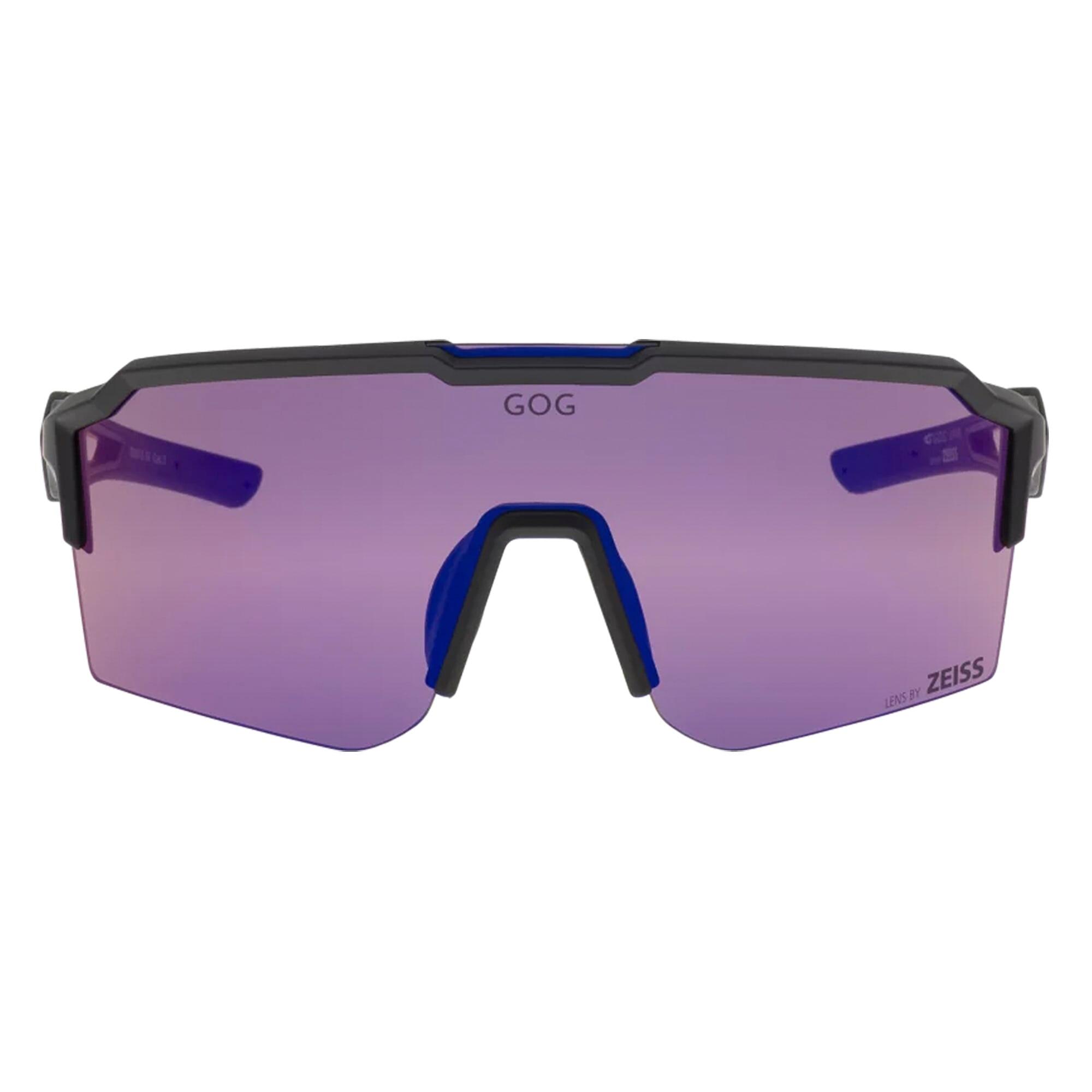 GOG - Okulary sportowe unisex Valhalla UV400 ZEISS z lustrzanymi szkłami 3/7