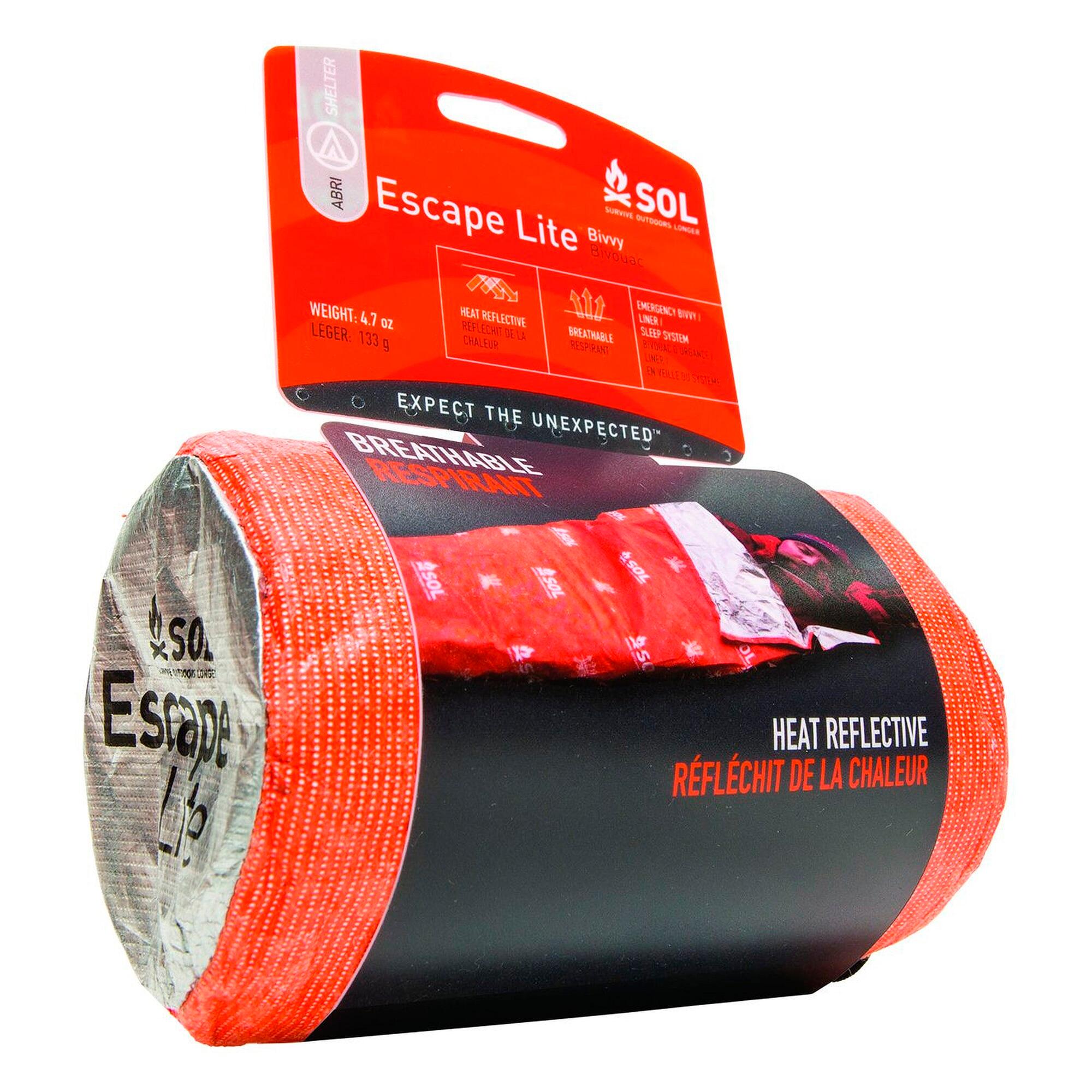 SOL Escape Lite Bivvy - ultralichte nood- en overlevingsslaapzak 2/5
