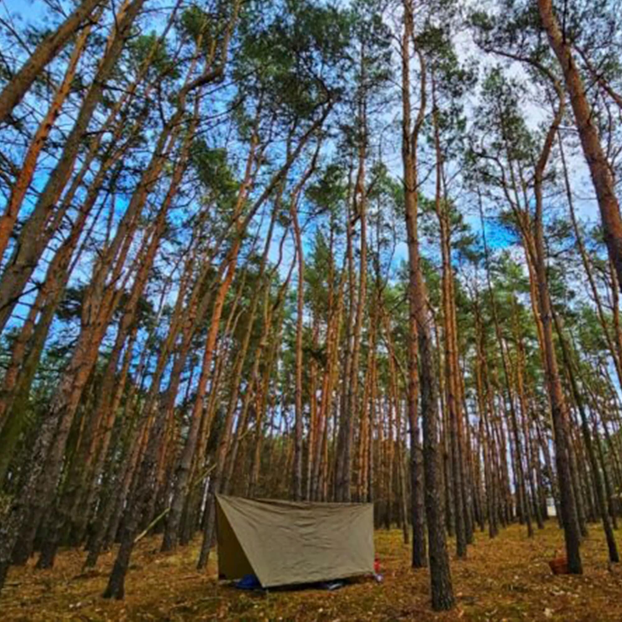 Trekmates - Hexagon Wodoodporny Tarp Ripstop na Zewnątrz 4/5
