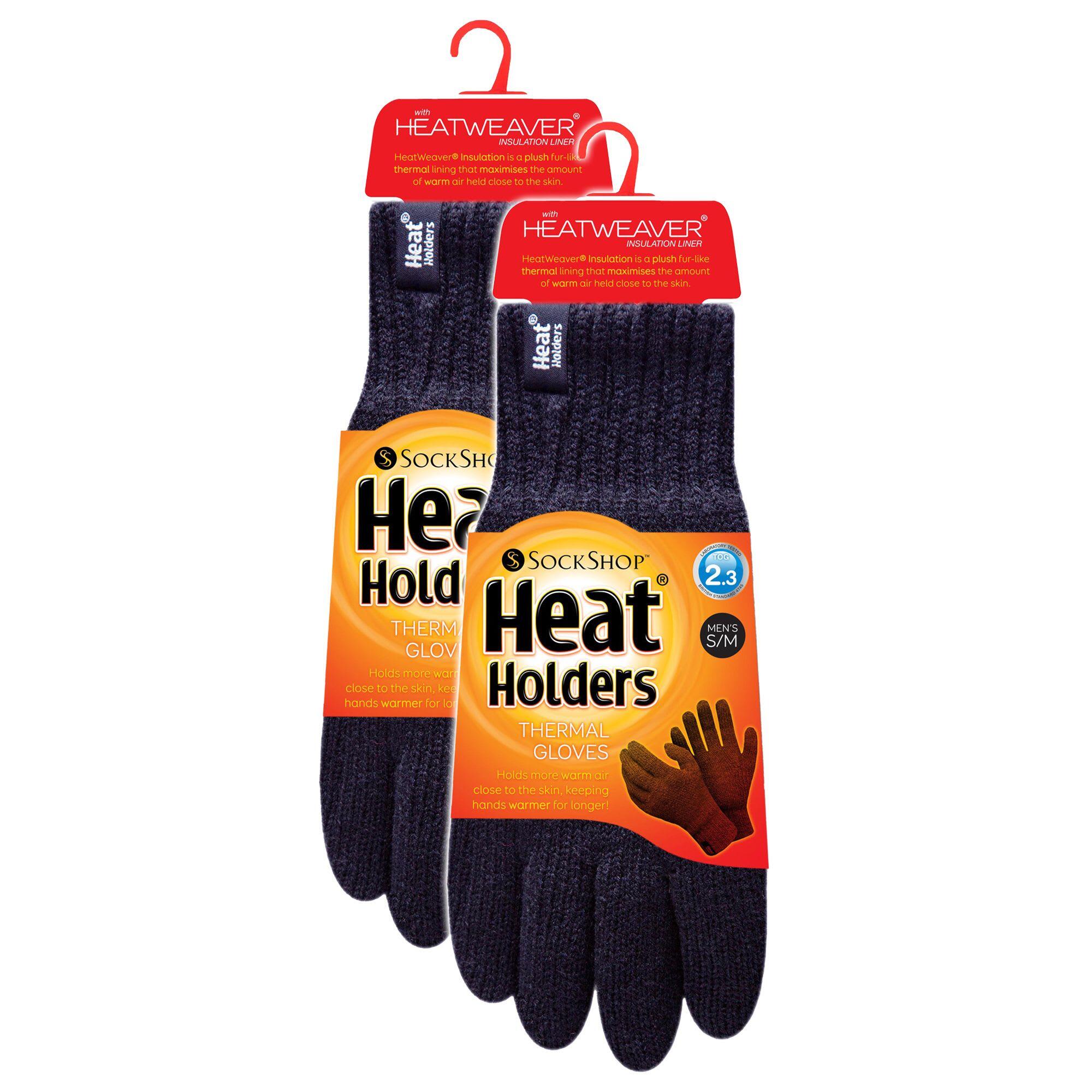 2er Pack Herren handschuhe Mit Schützendem Rippenbündchen 2/6
