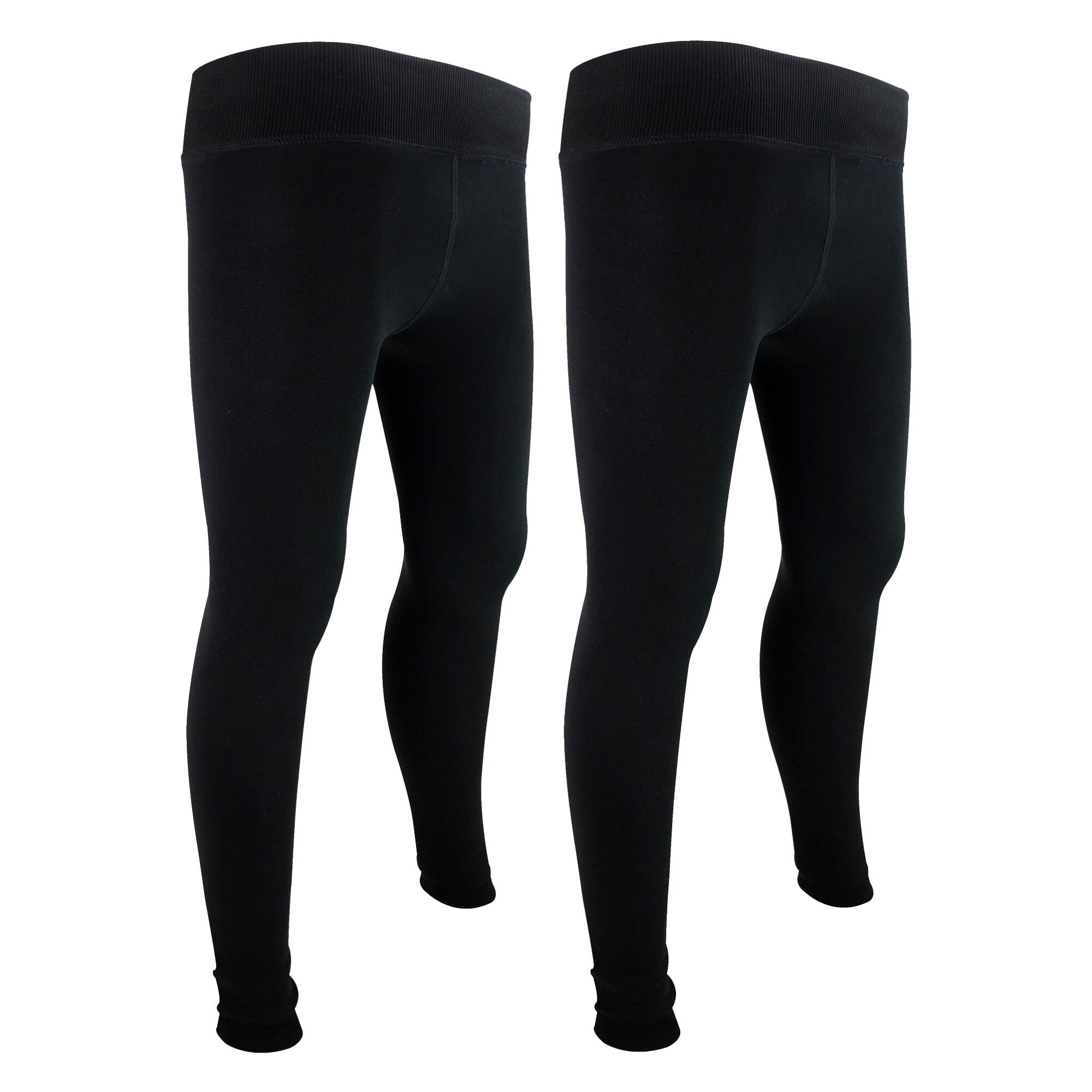 2 Pack Ladies Thermal Bottoms Leggings for Winter